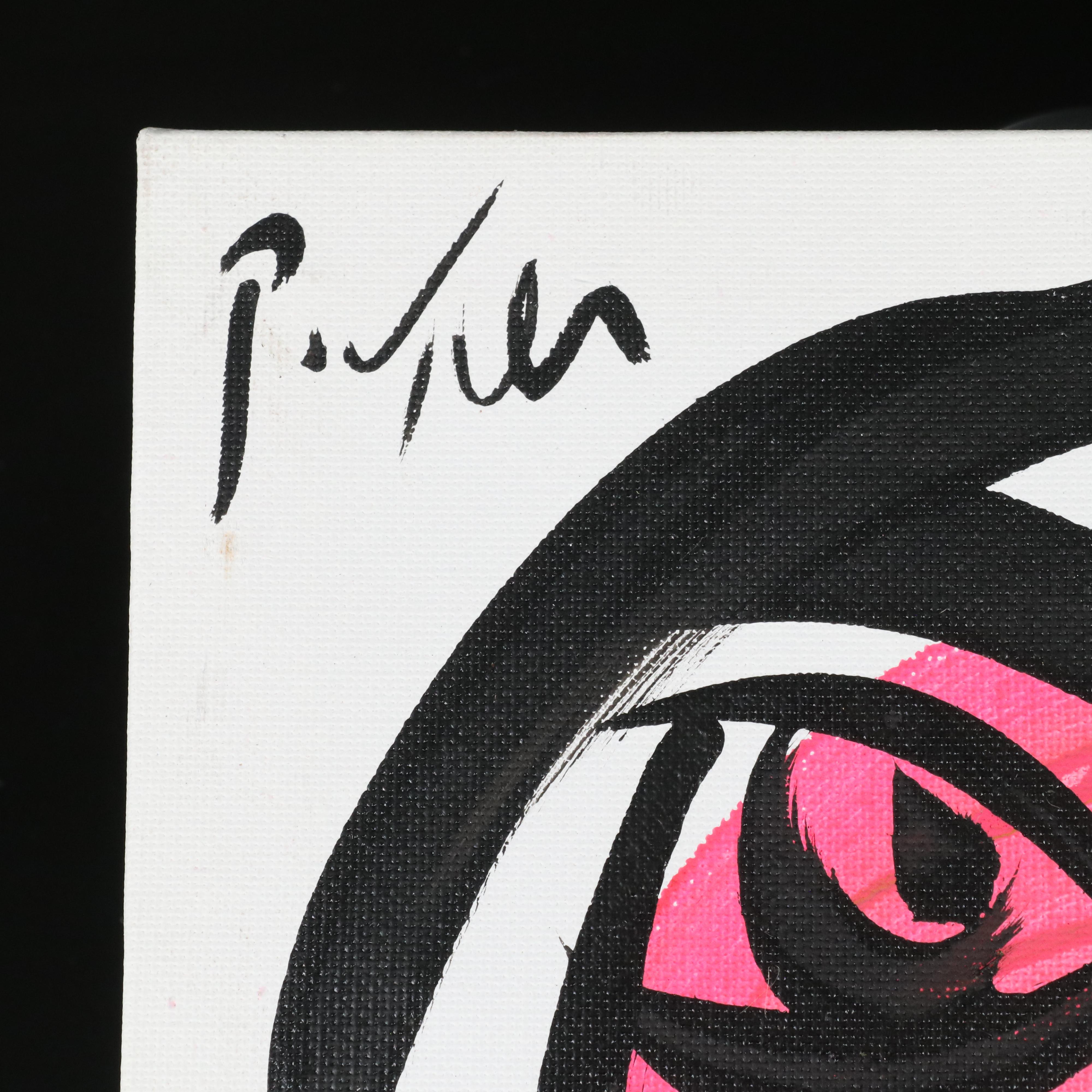 Peter Robert Keil Stylized Acrylic Portrait