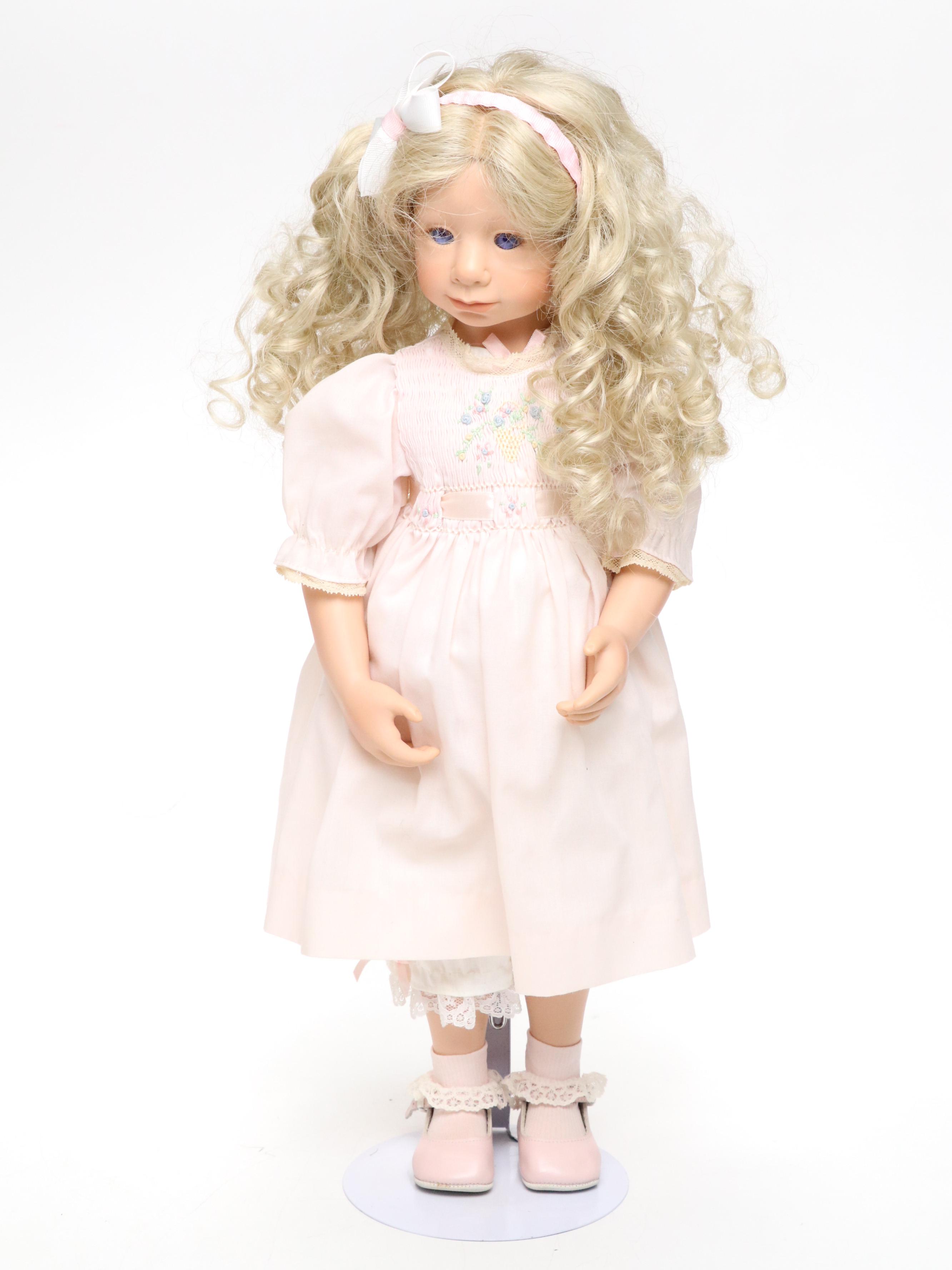 Joke Grobben for Hamilton Collection "Heather" Porcelain and Other Dolls, 1988