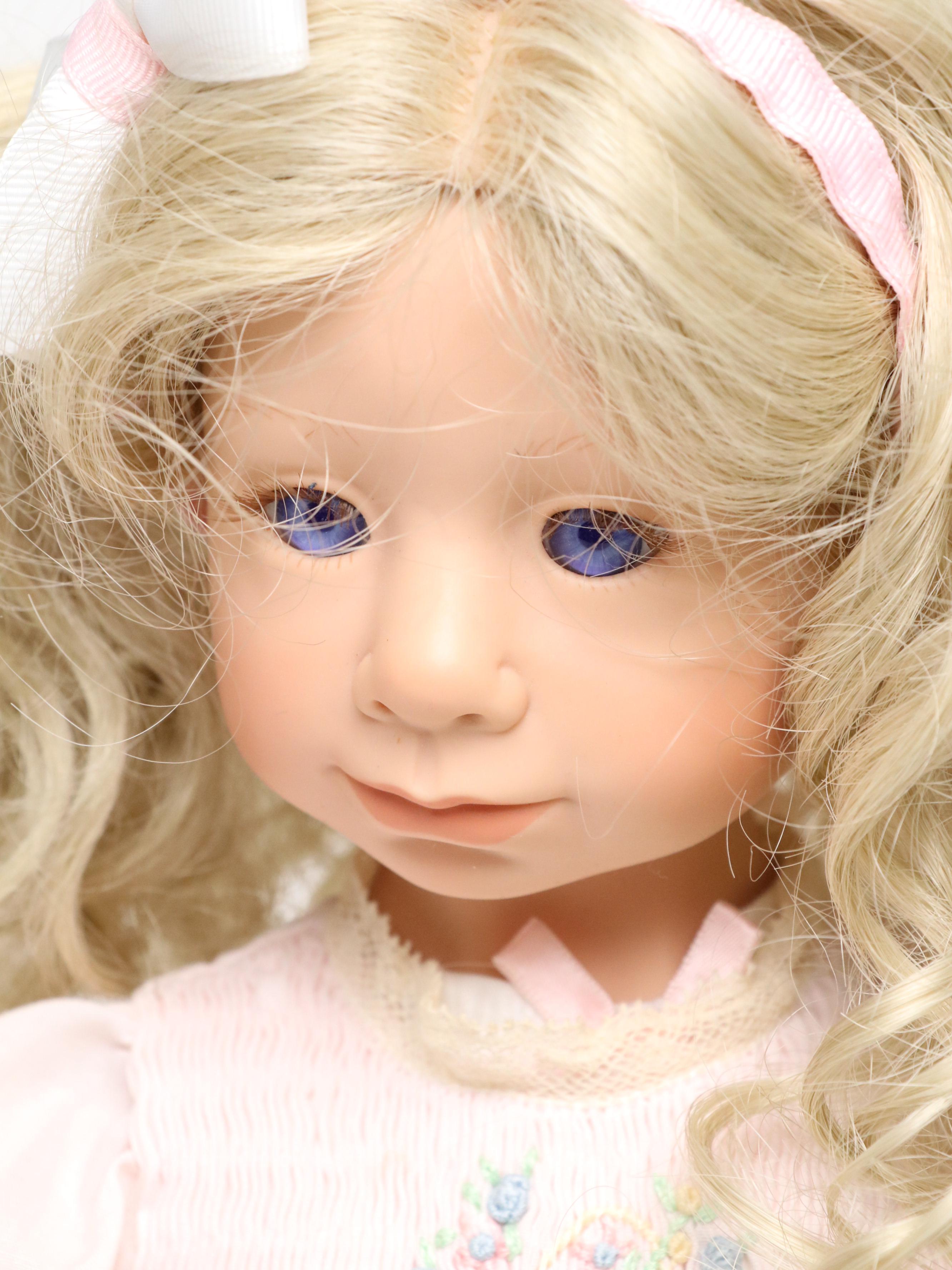 Joke Grobben for Hamilton Collection "Heather" Porcelain and Other Dolls, 1988