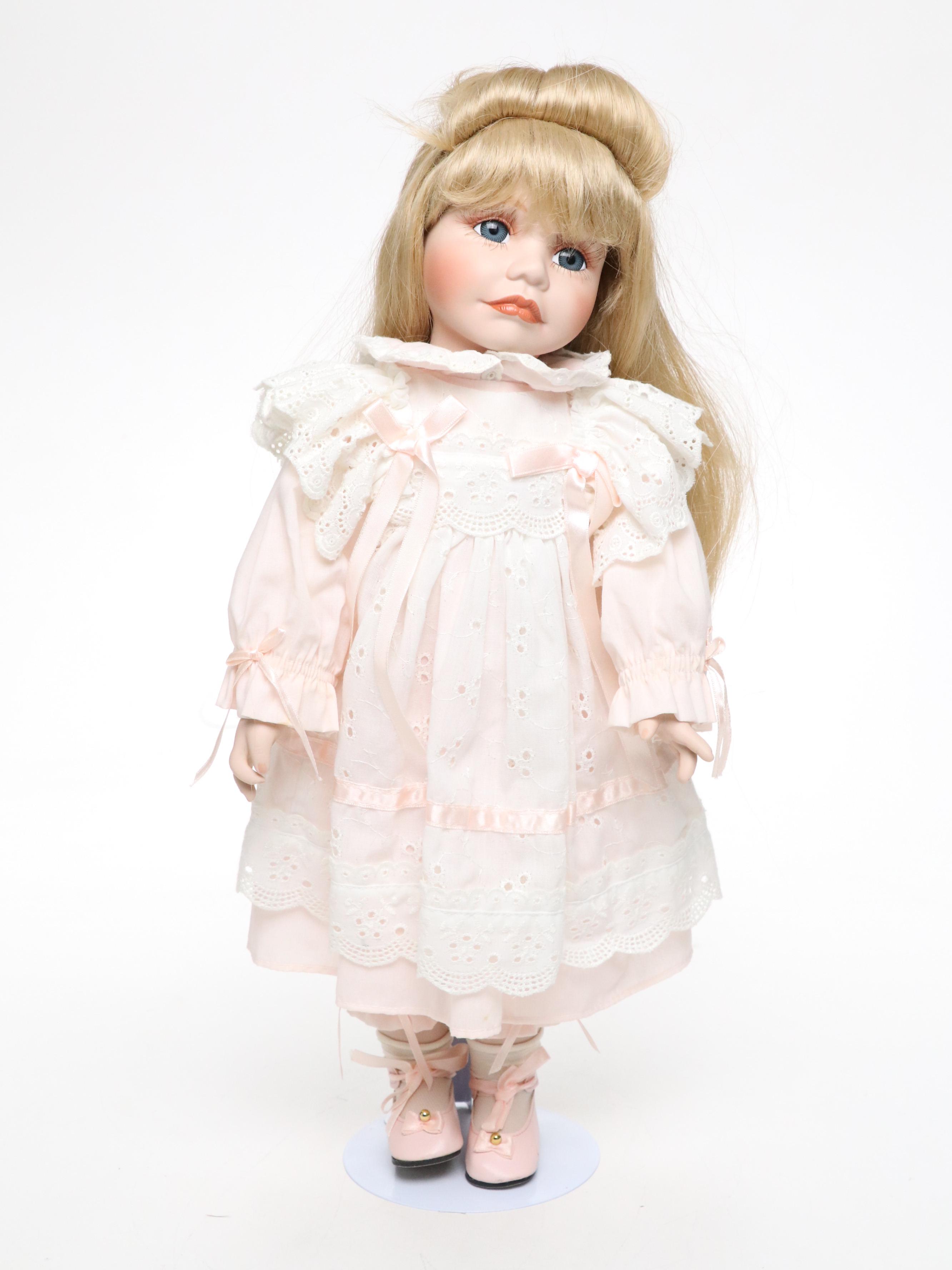 Joke Grobben for Hamilton Collection "Heather" Porcelain and Other Dolls, 1988