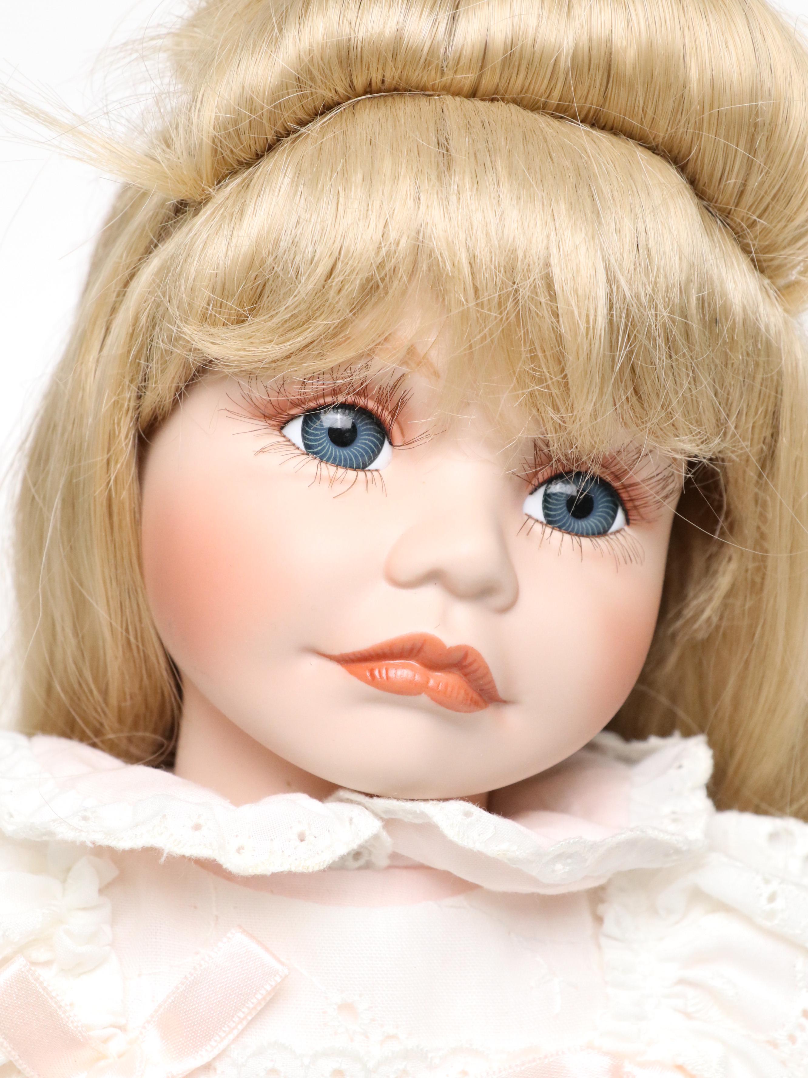 Joke Grobben for Hamilton Collection "Heather" Porcelain and Other Dolls, 1988