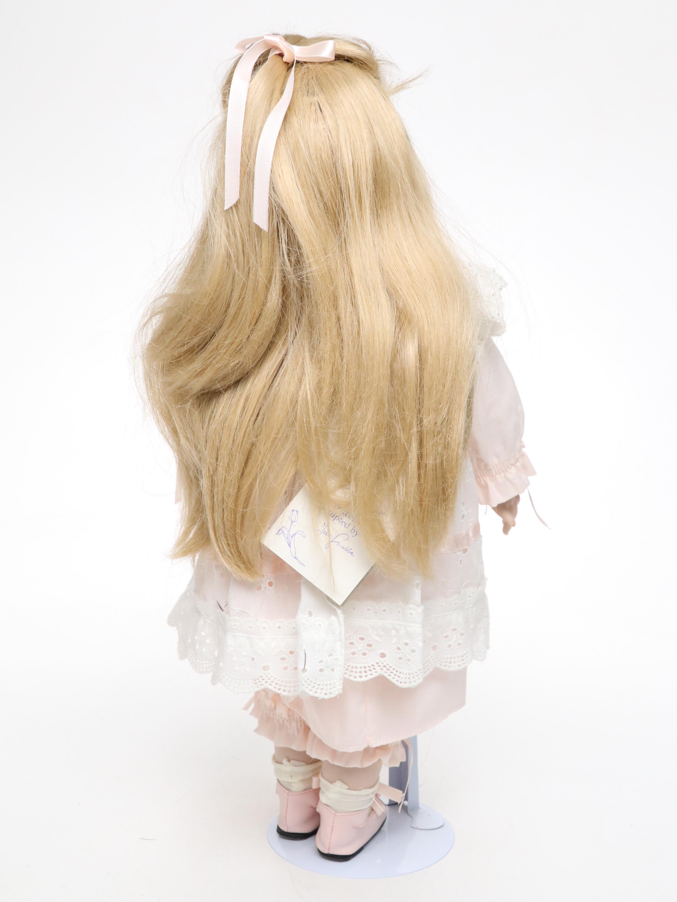 Joke Grobben for Hamilton Collection "Heather" Porcelain and Other Dolls, 1988