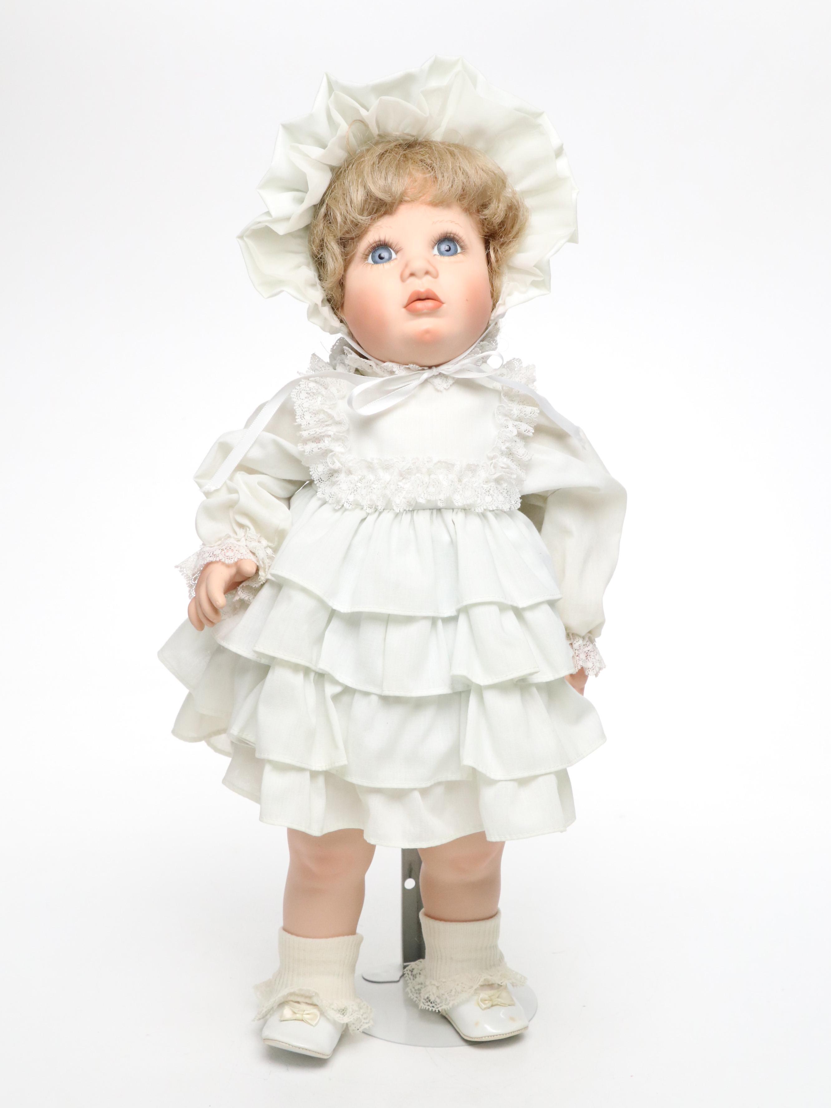 Joke Grobben for Hamilton Collection "Heather" Porcelain and Other Dolls, 1988