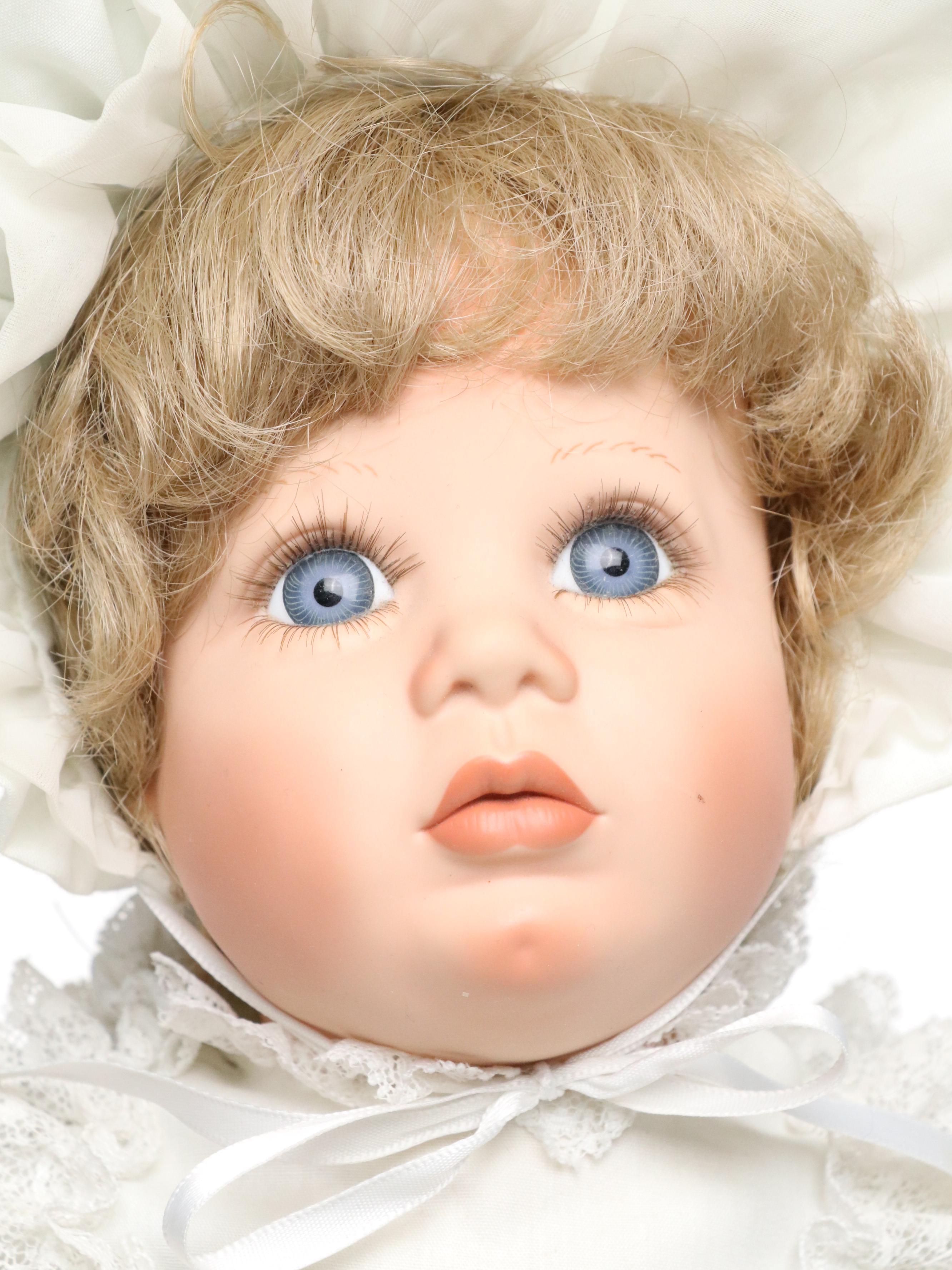Joke Grobben for Hamilton Collection "Heather" Porcelain and Other Dolls, 1988