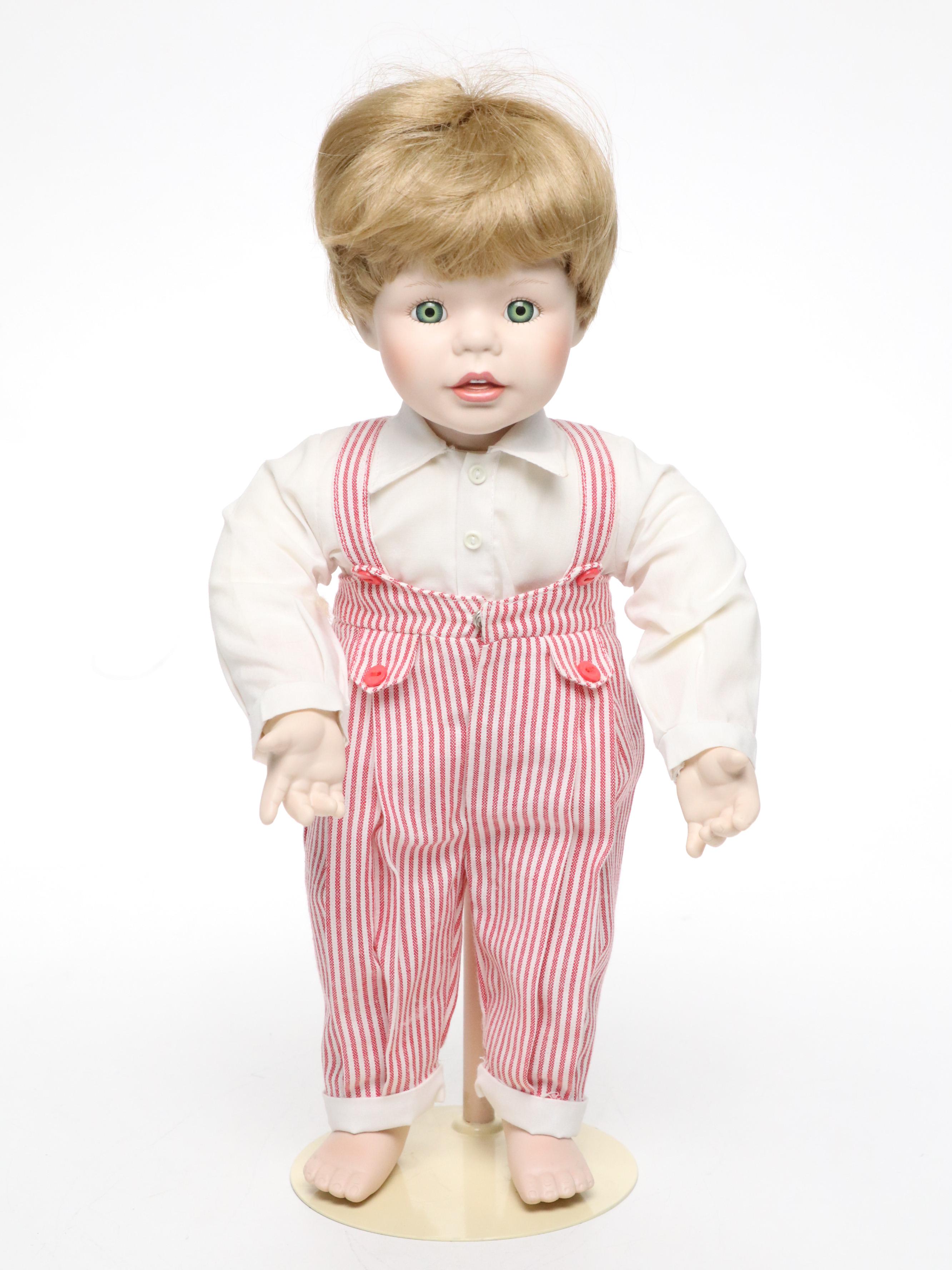 Joke Grobben for Hamilton Collection "Heather" Porcelain and Other Dolls, 1988