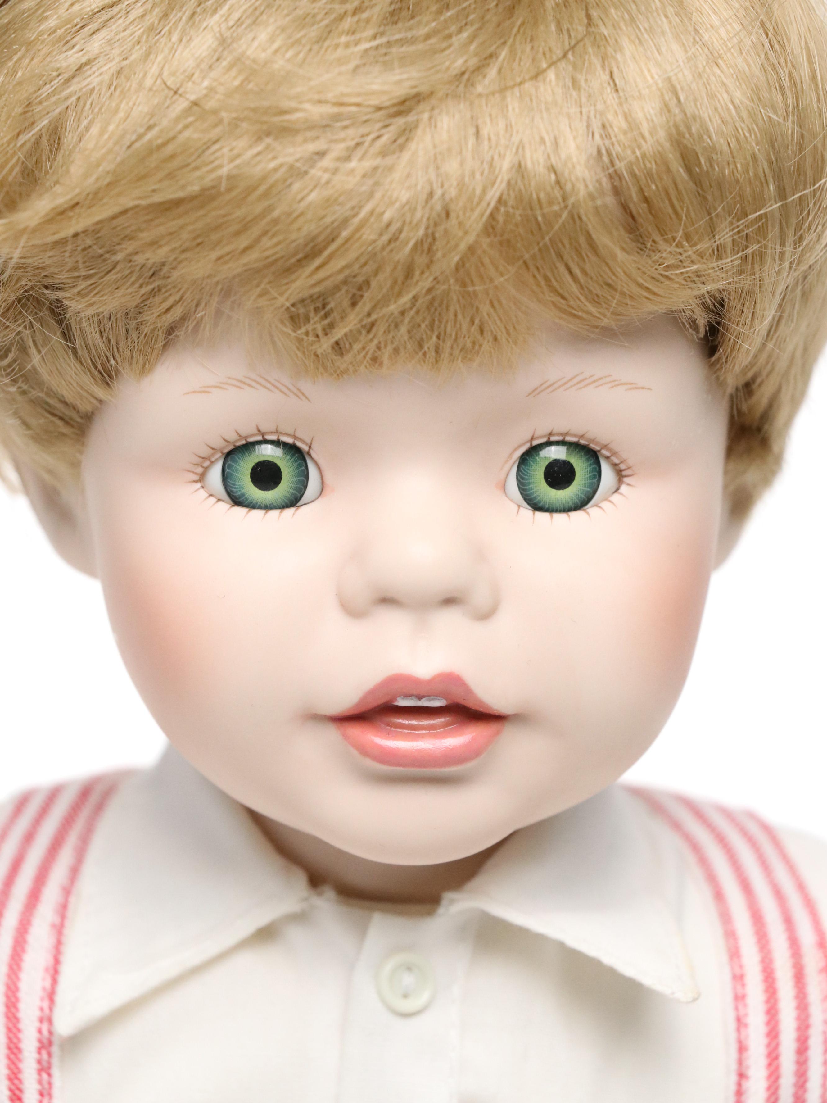 Joke Grobben for Hamilton Collection "Heather" Porcelain and Other Dolls, 1988