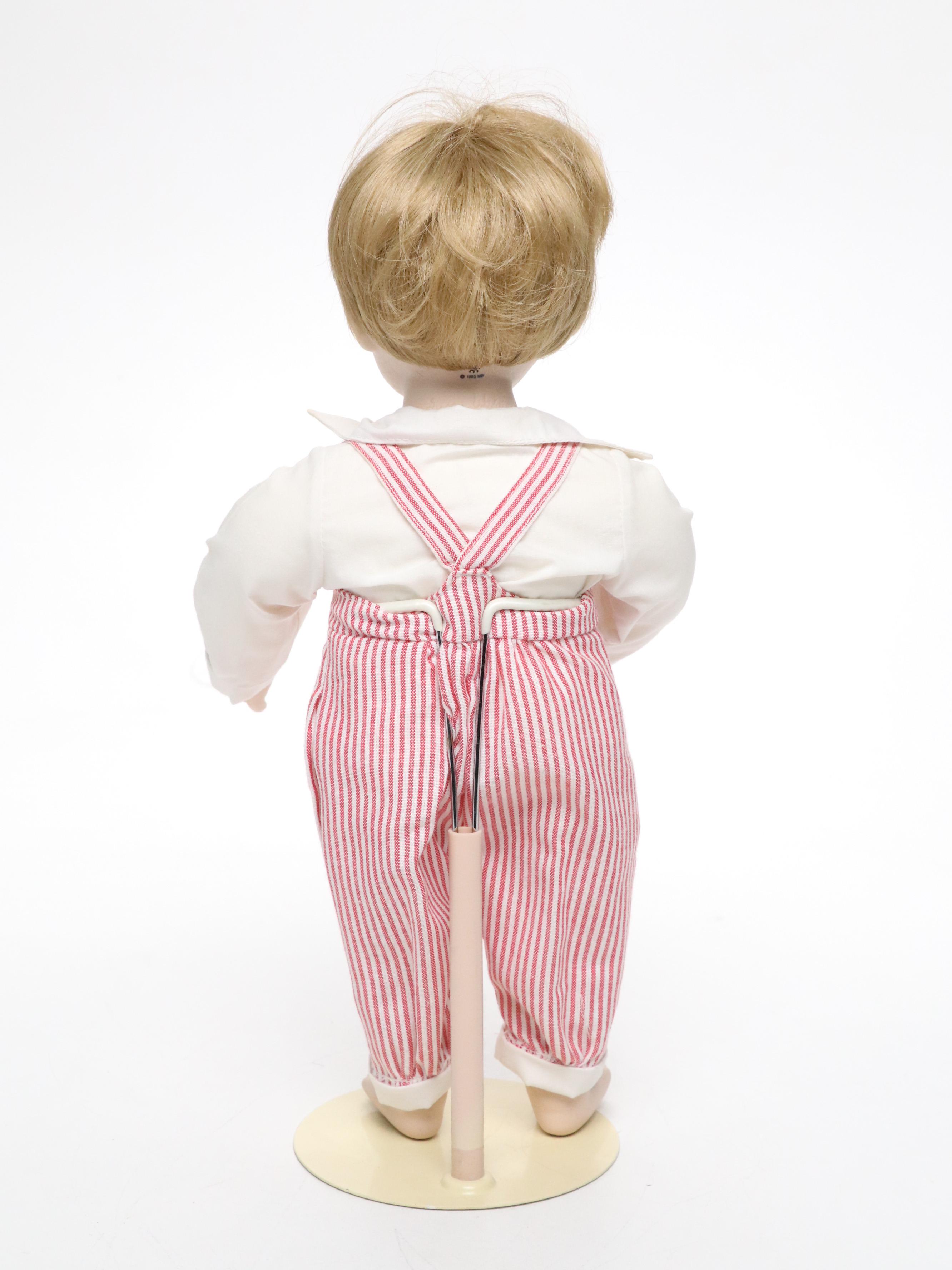 Joke Grobben for Hamilton Collection "Heather" Porcelain and Other Dolls, 1988