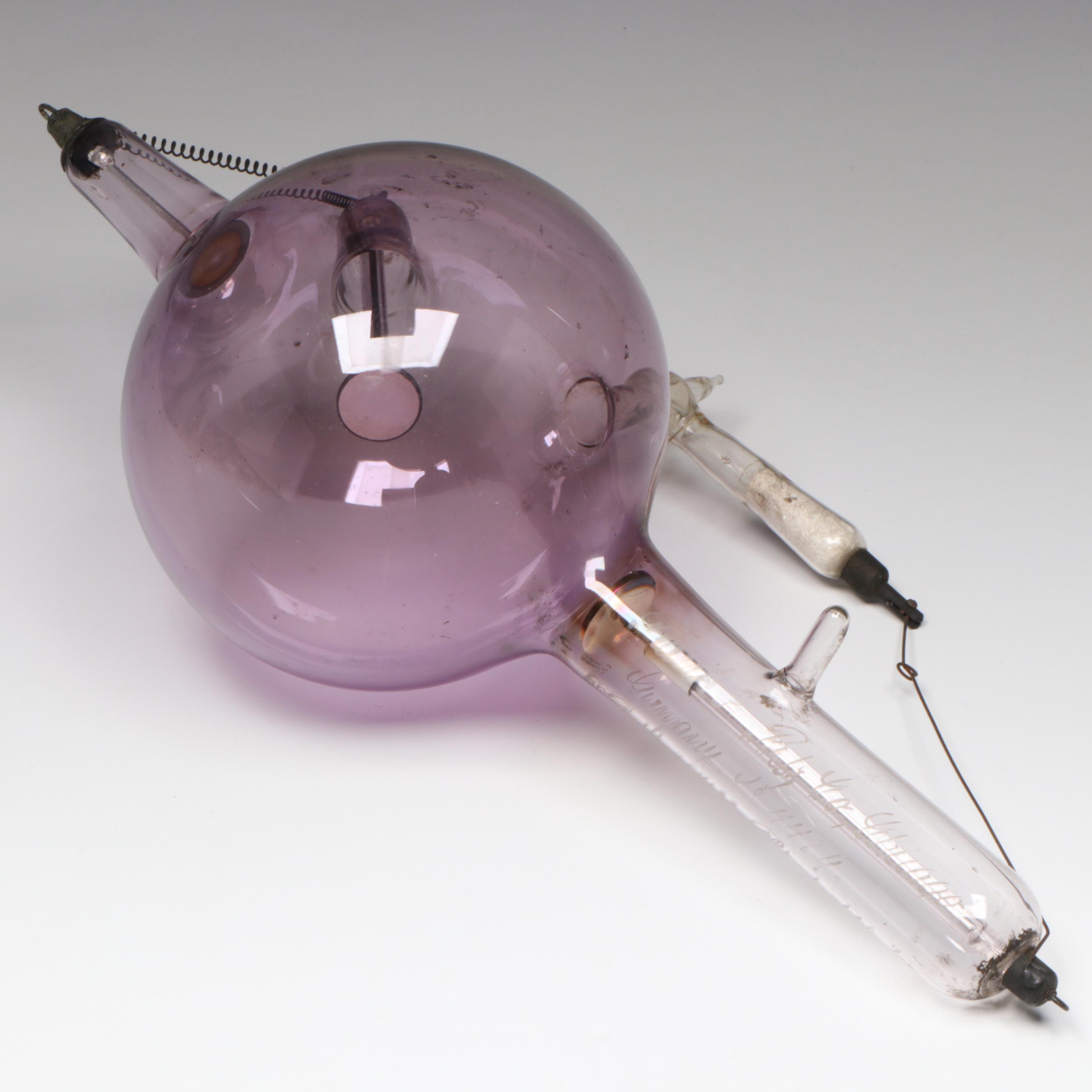 Frank P. Bulb Co. Glass X-Ray Tube