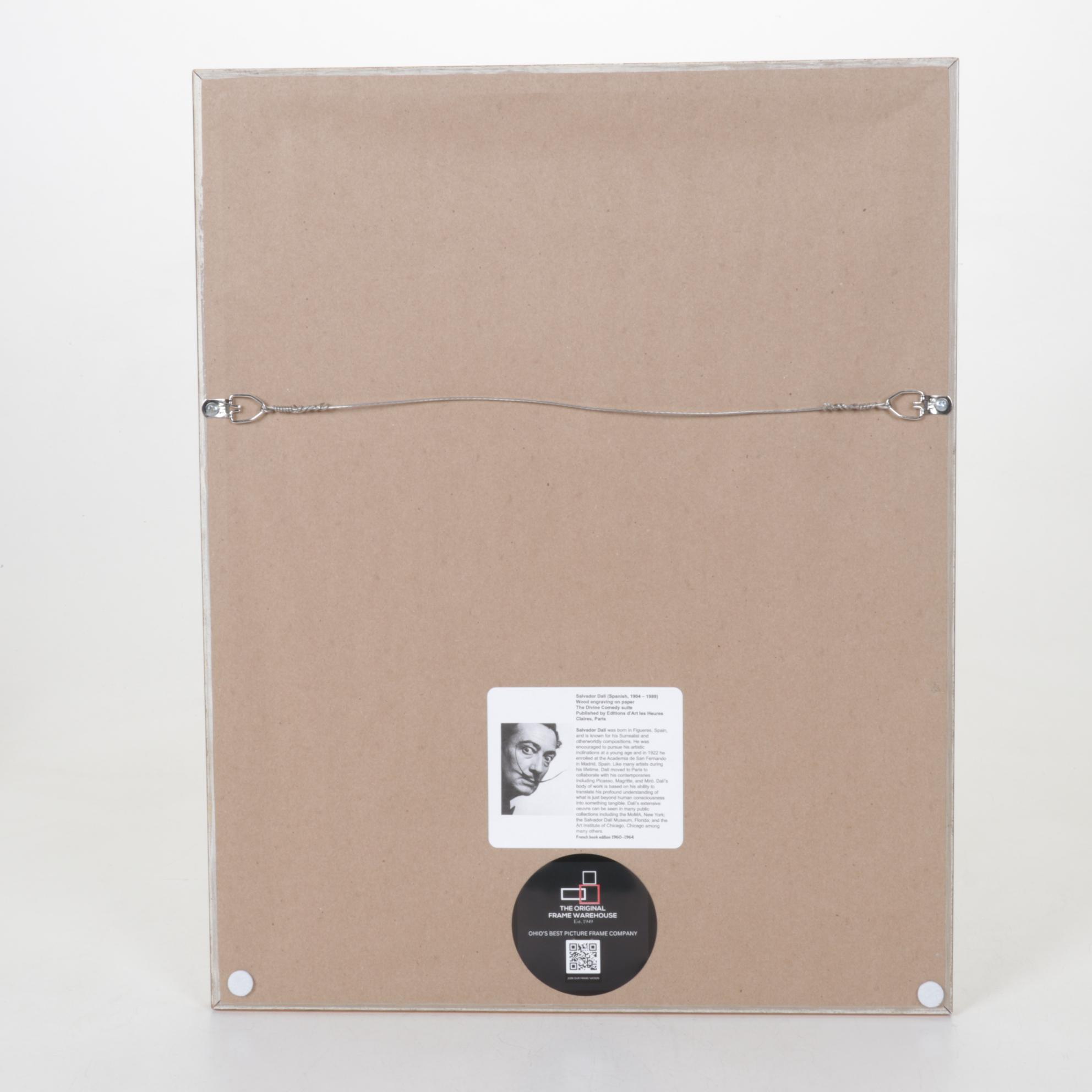 Salvador Dalí Wood Engraving "Les Trompeurs," 1960 - 1964