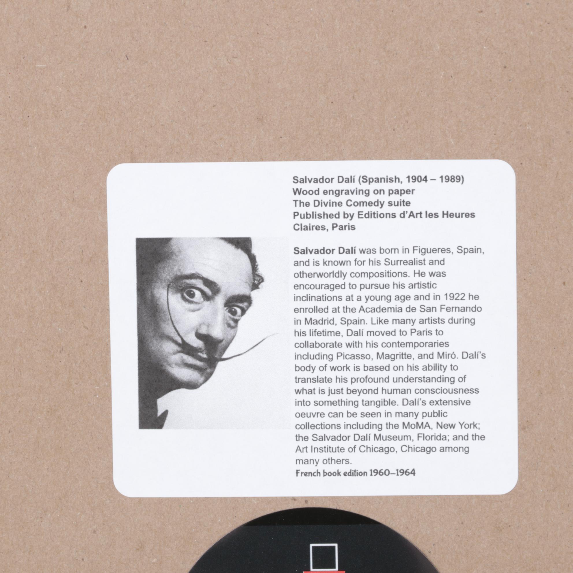 Salvador Dalí Wood Engraving "Les Trompeurs," 1960 - 1964