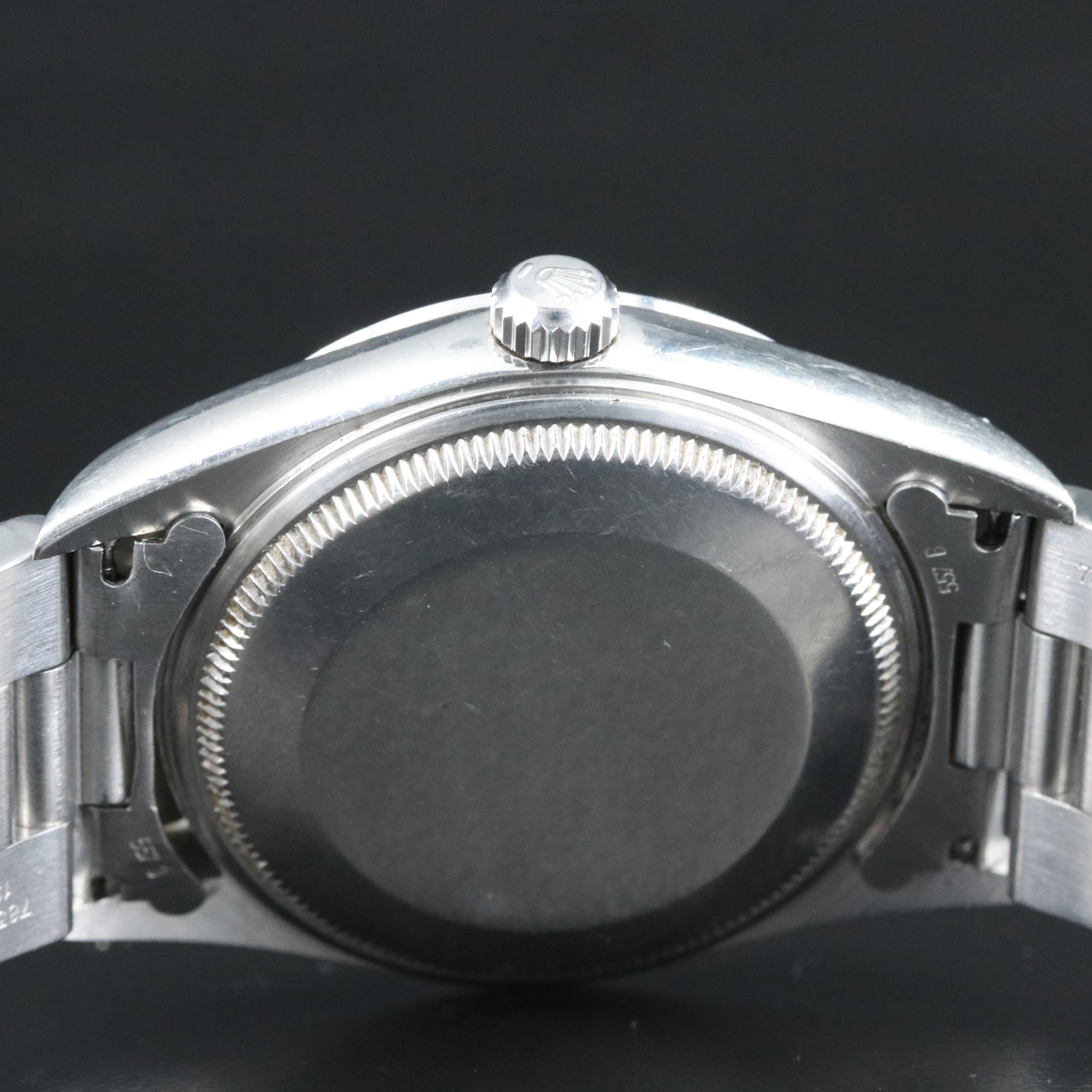 Rolex Air-King 14000 White Dial 34mm Steel Automatic Watch