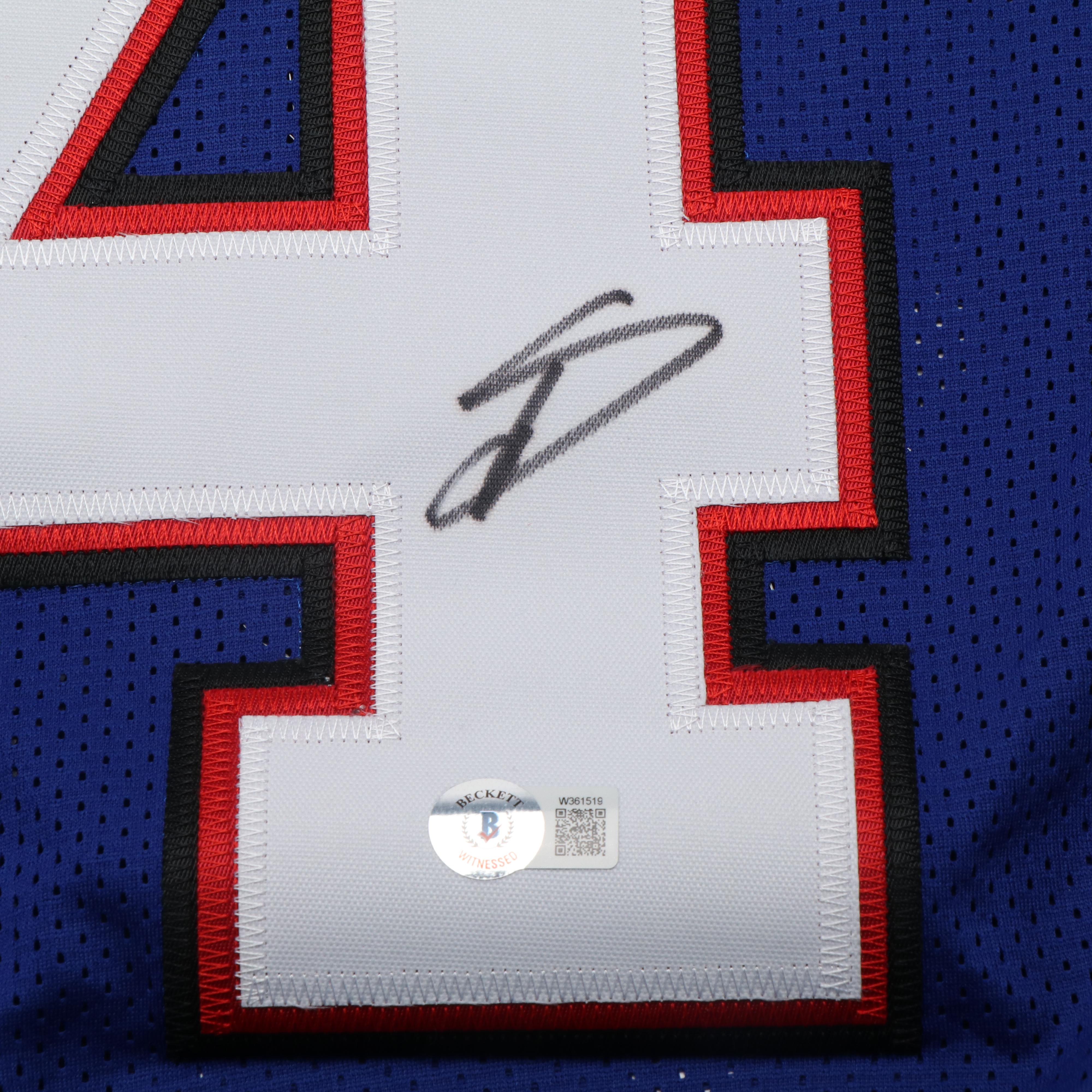 Stefon Diggs Signed Buffalo Bills Football Jersey, Beckett