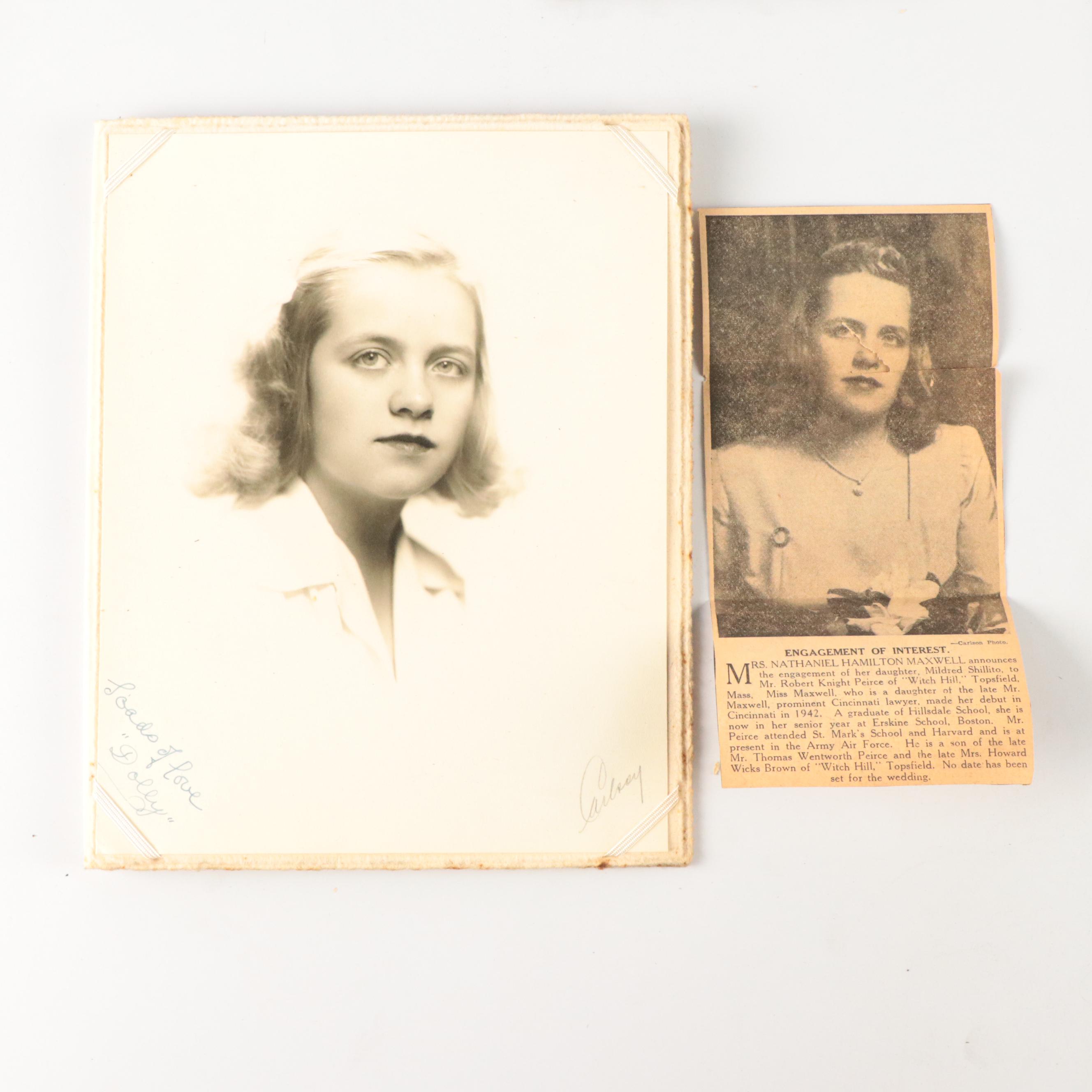 Photographs of Men, Women and Children, Early to Mid-20th Century