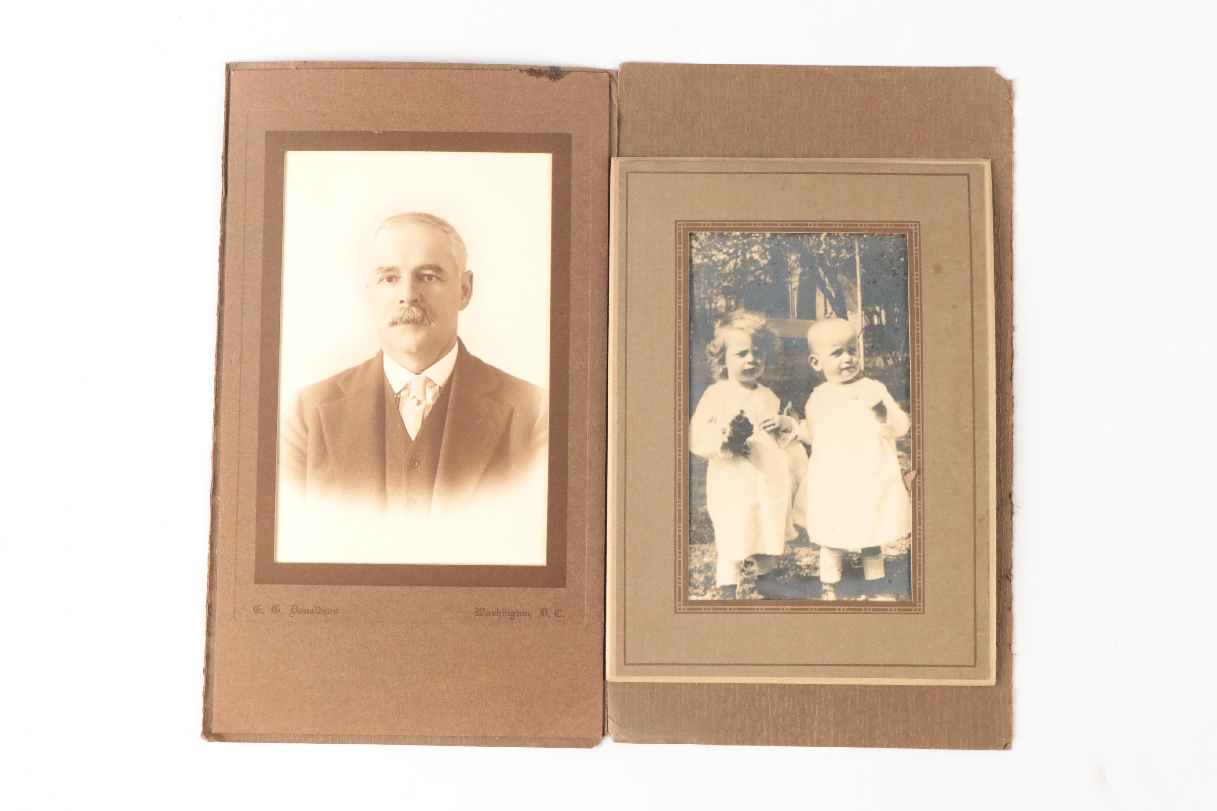 Photographs of Men, Women and Children, Early to Mid-20th Century