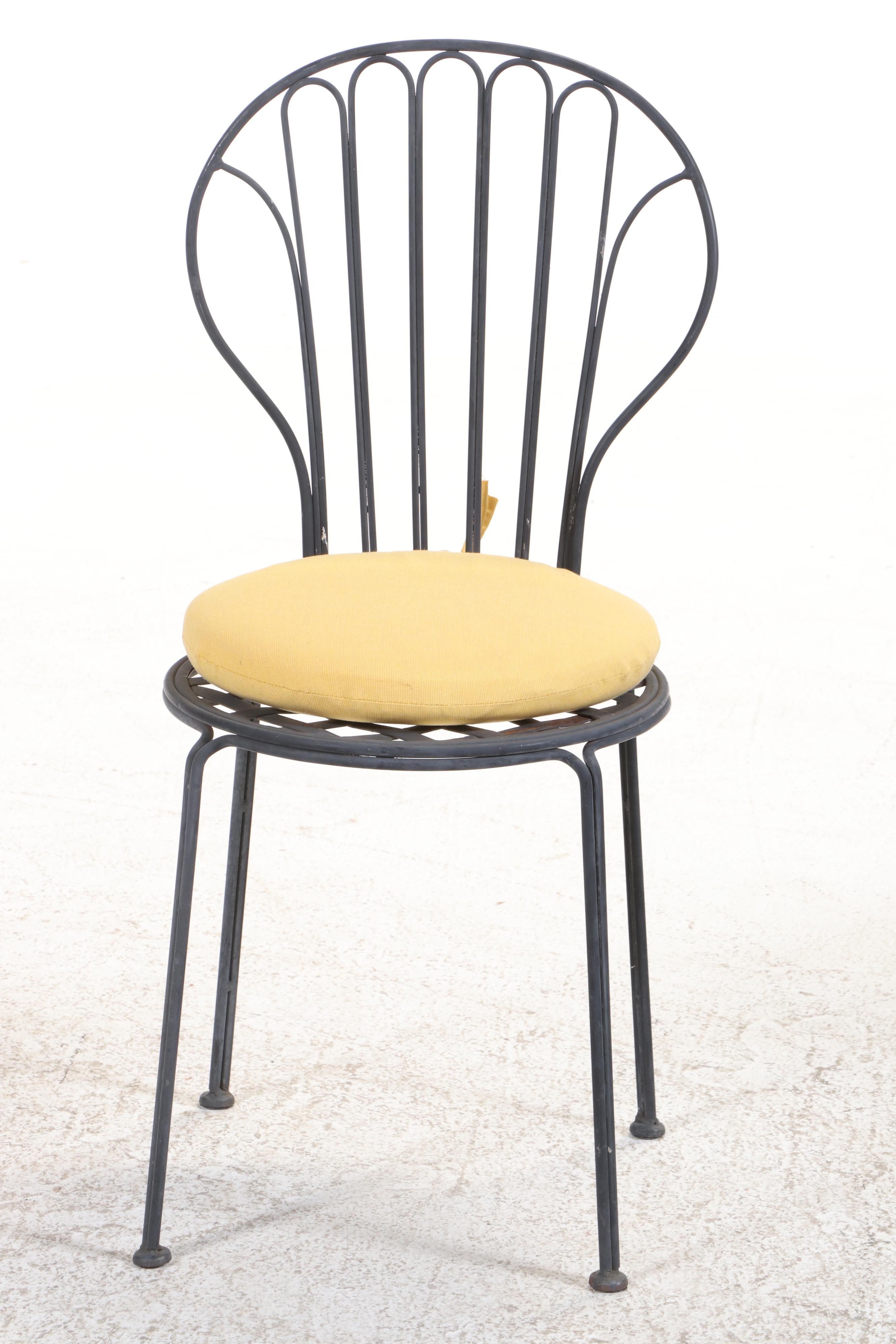 Art Nouveau Style Bistro Table with Chairs