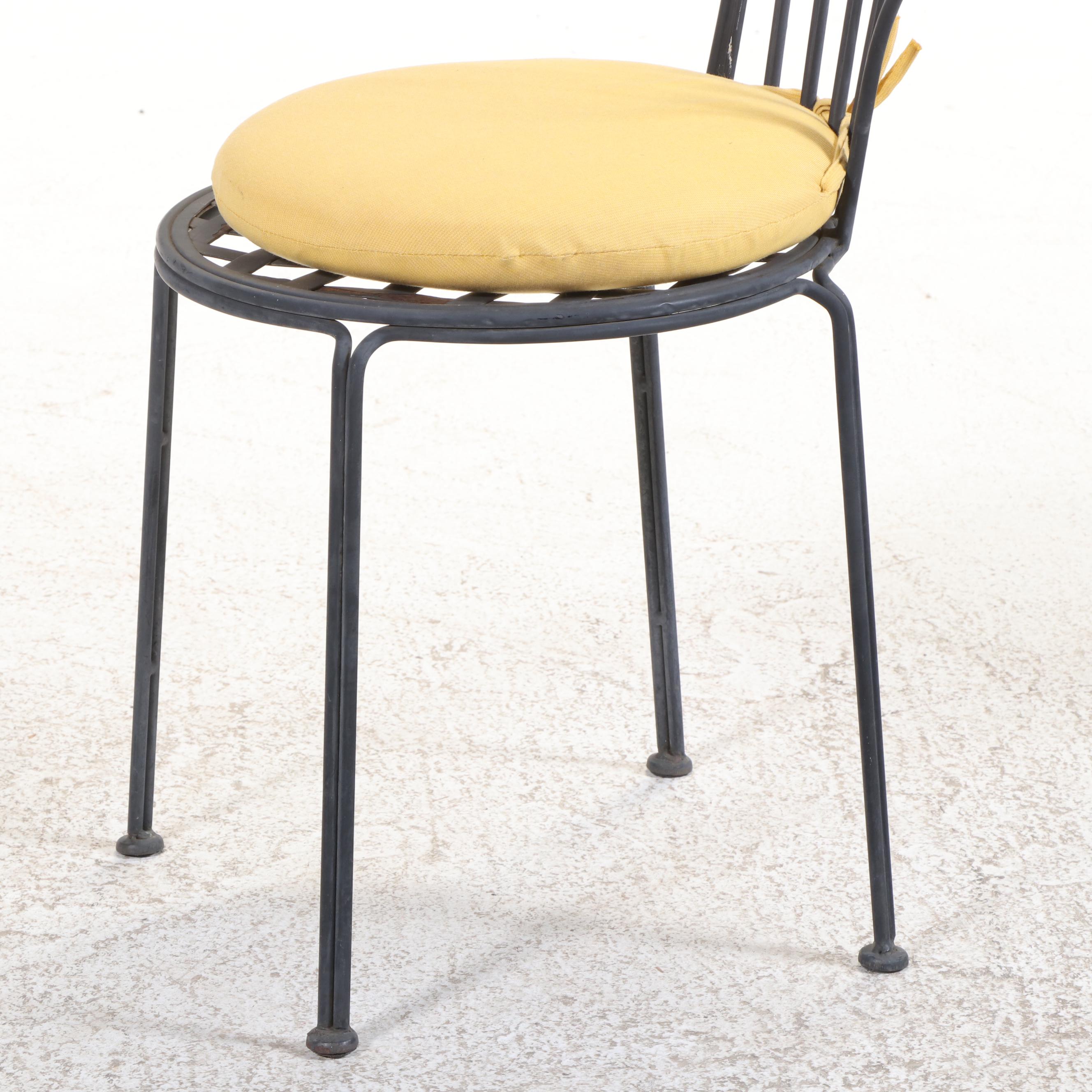 Art Nouveau Style Bistro Table with Chairs