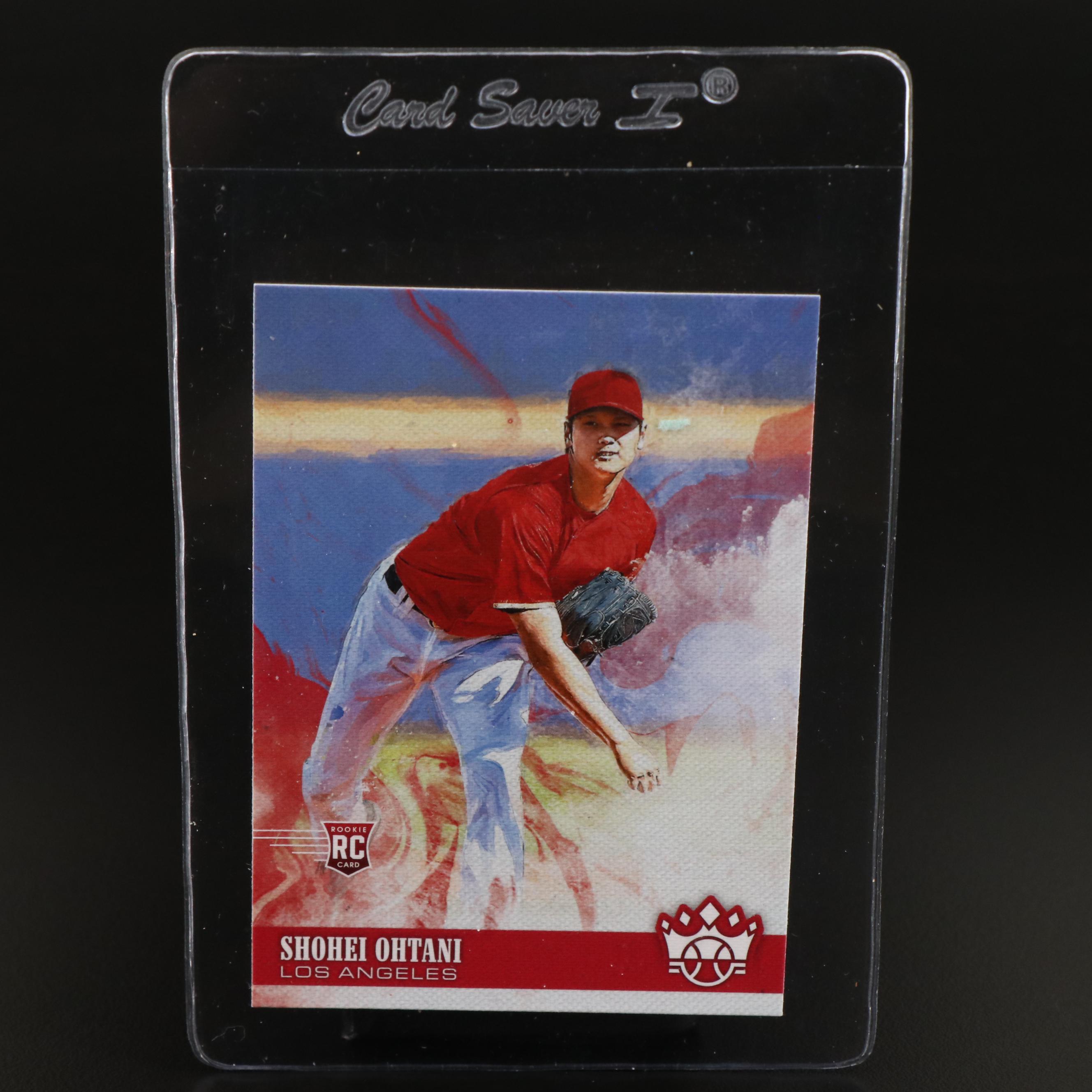 2018 Diamond Kings Shohei Ohtani Los Angeles Angels Rookie Baseball Card