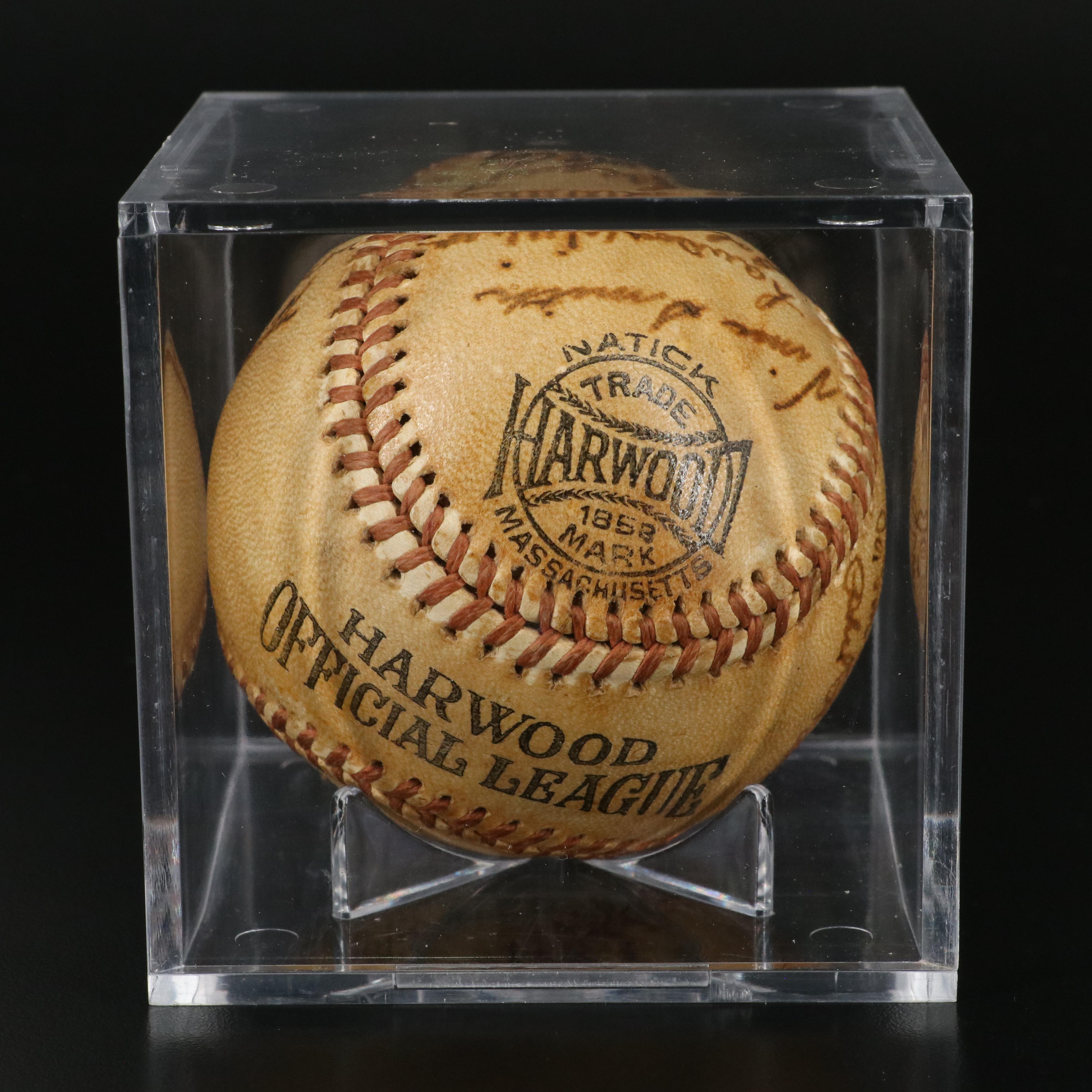 San Francisco Sea Bees Team Signed Baseball with Phil Rizzuto and More, JSA