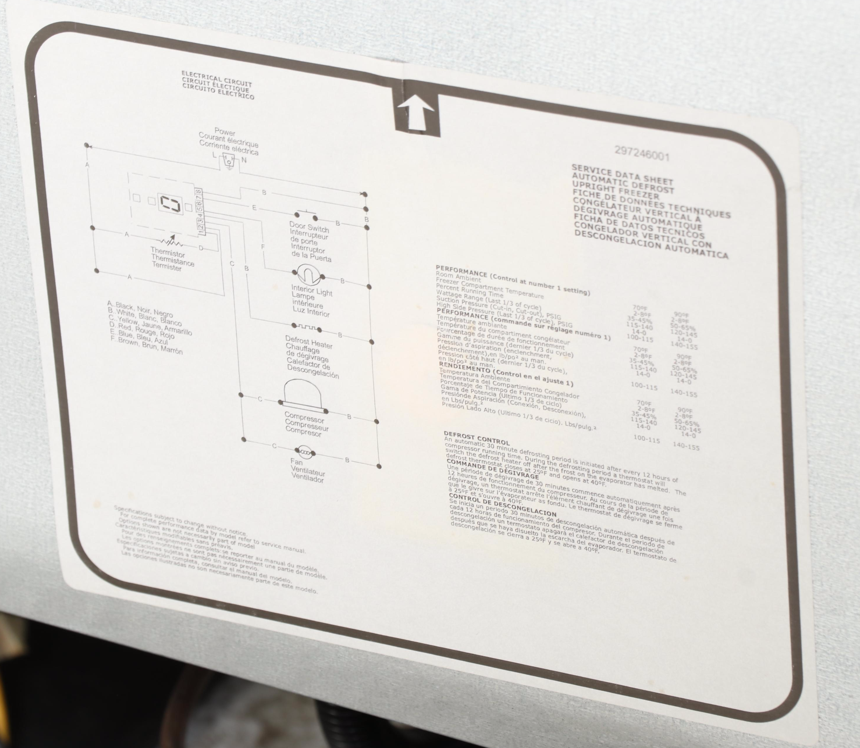 Frigidaire 13.7 Cu. Ft. White Upright Freezer