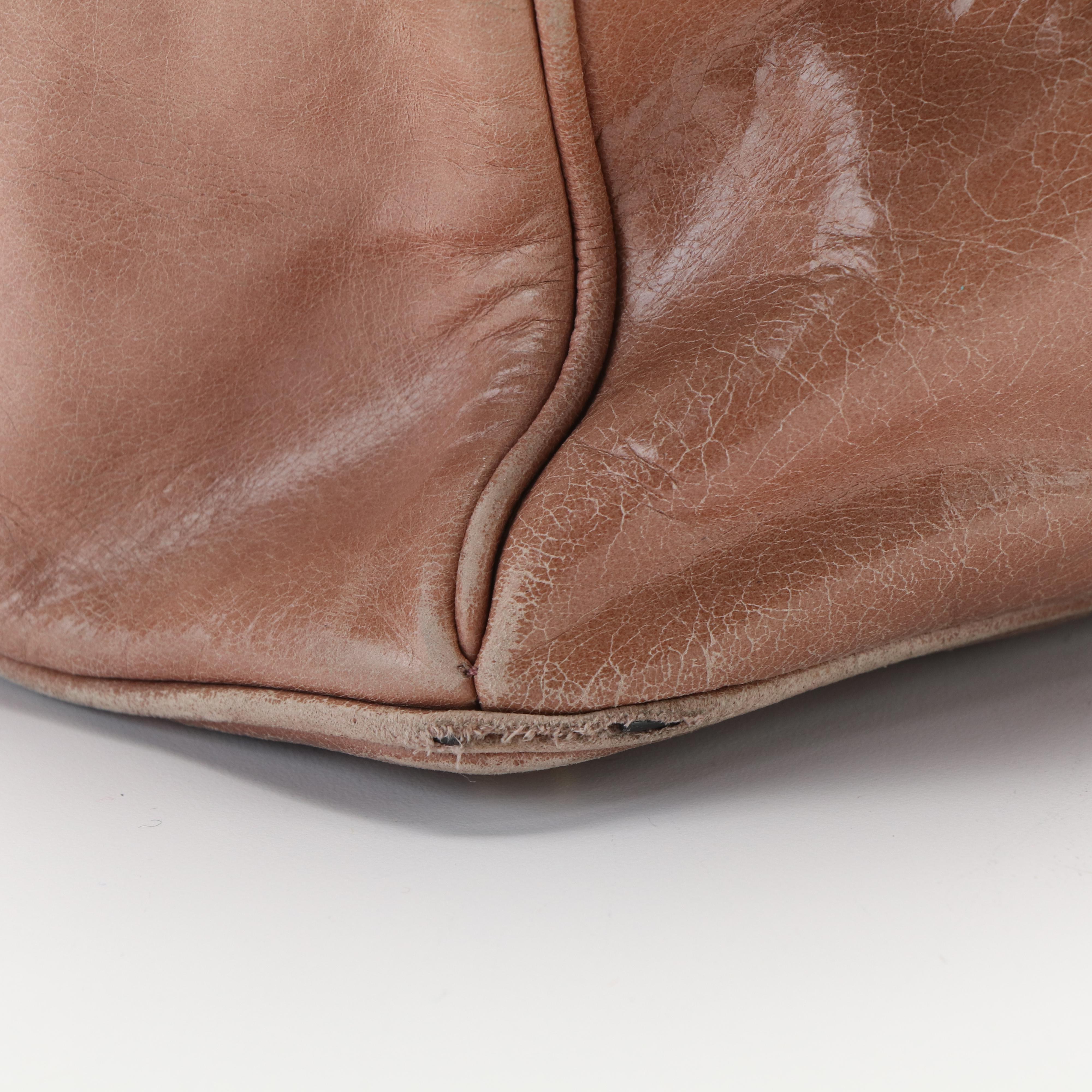 Prada 2Way Top Handle Bag in Vitello Shine Leather