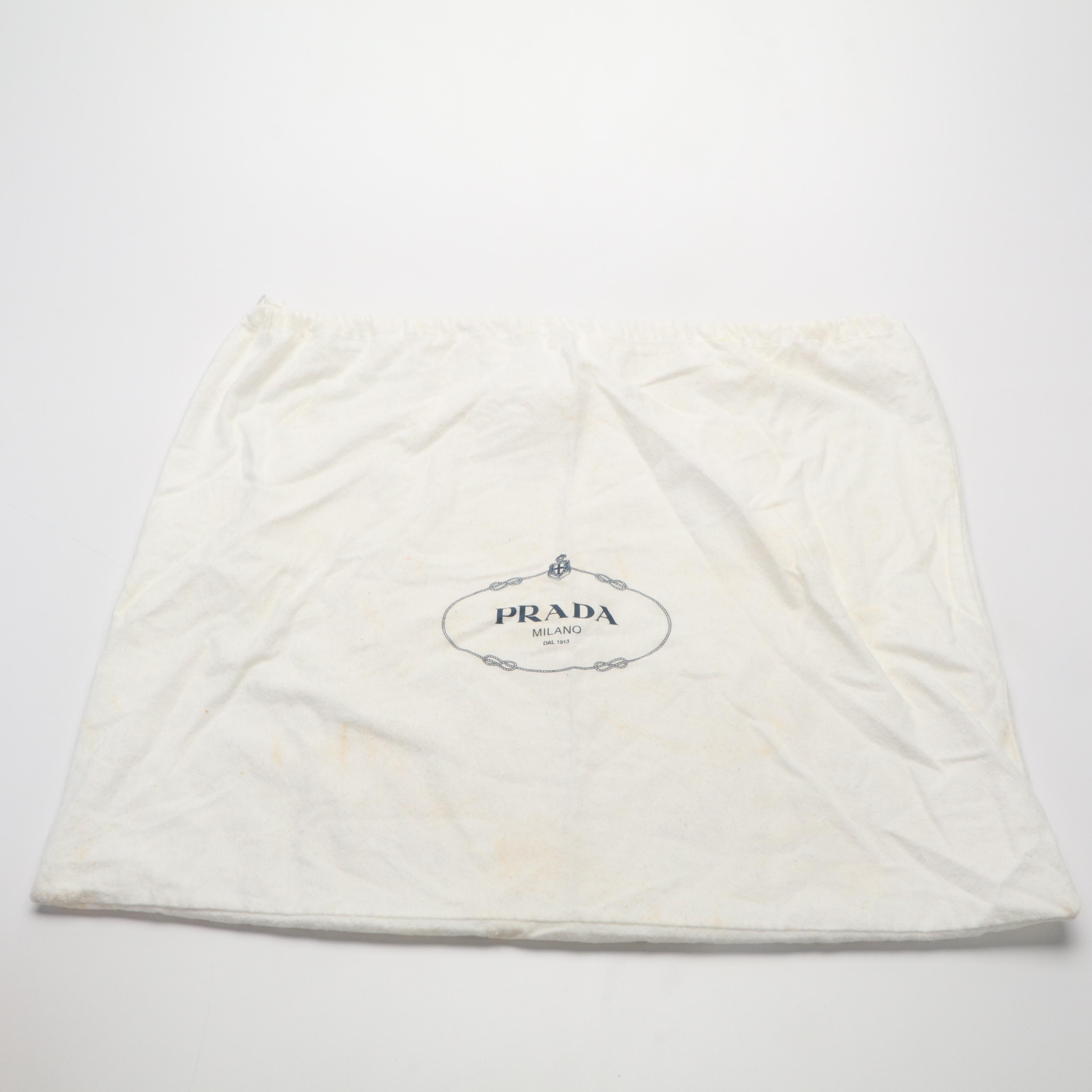 Prada 2Way Top Handle Bag in Vitello Shine Leather