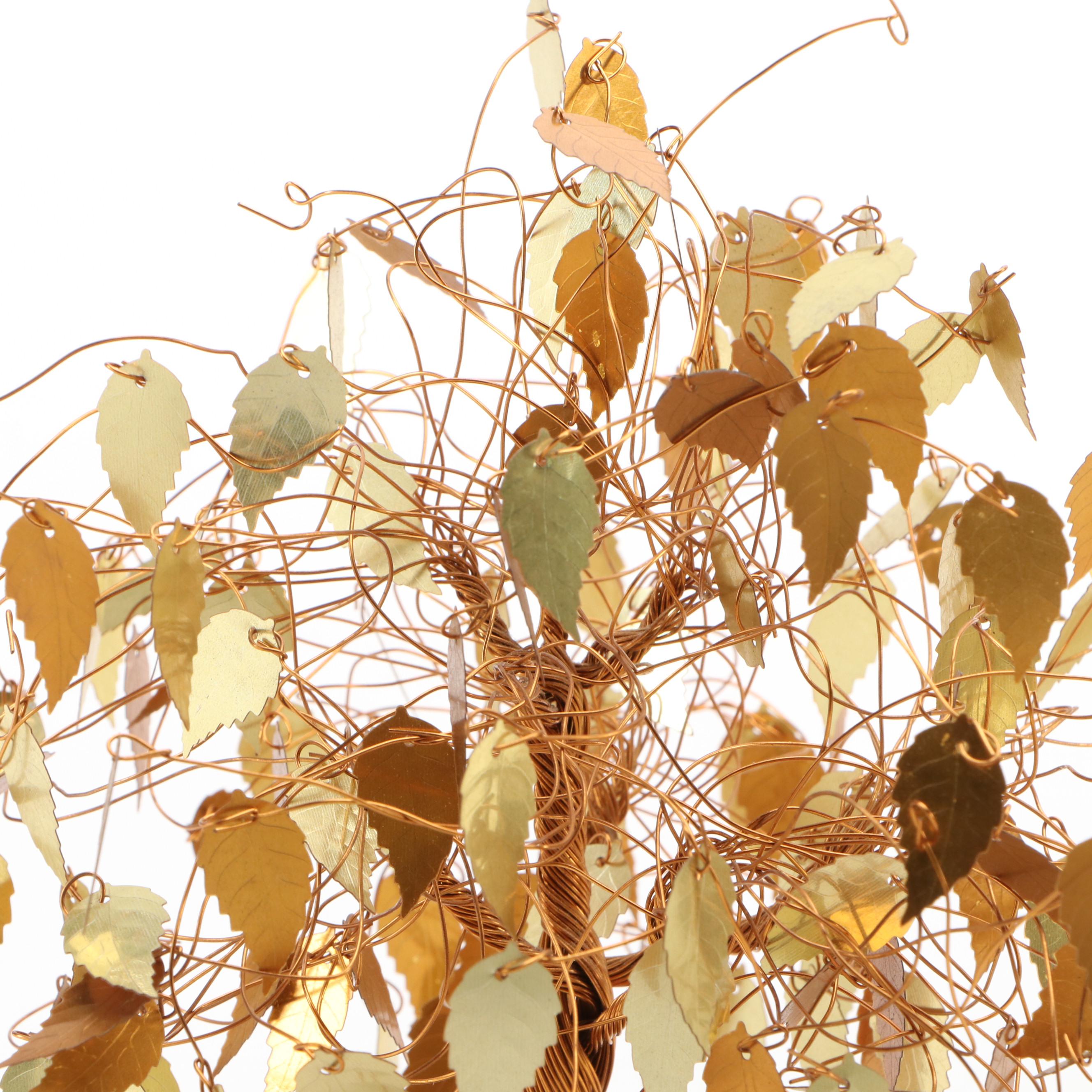 Tramel Style MCM "Dream Tree" Wire and Metal Tree Sculptures