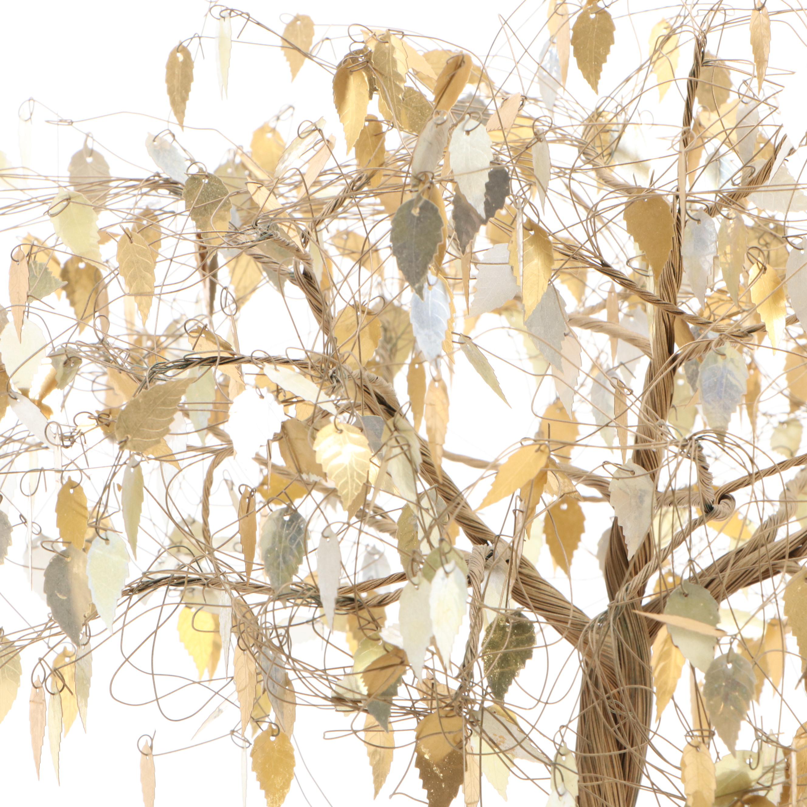 Tramel Style MCM "Dream Tree" Wire and Metal Tree Sculptures