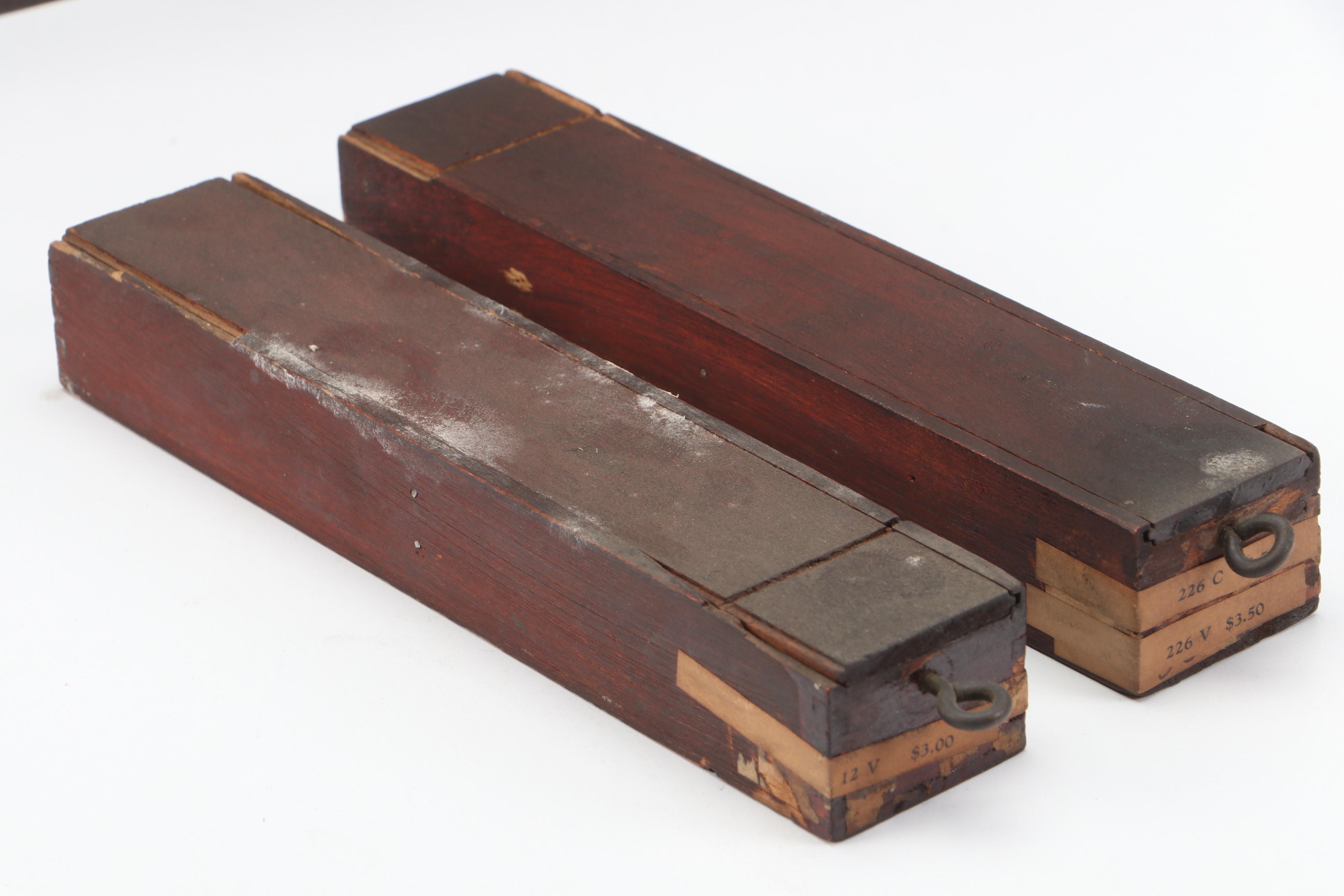 John Holland Pen Company Finished Wood Pen Display Cabinet