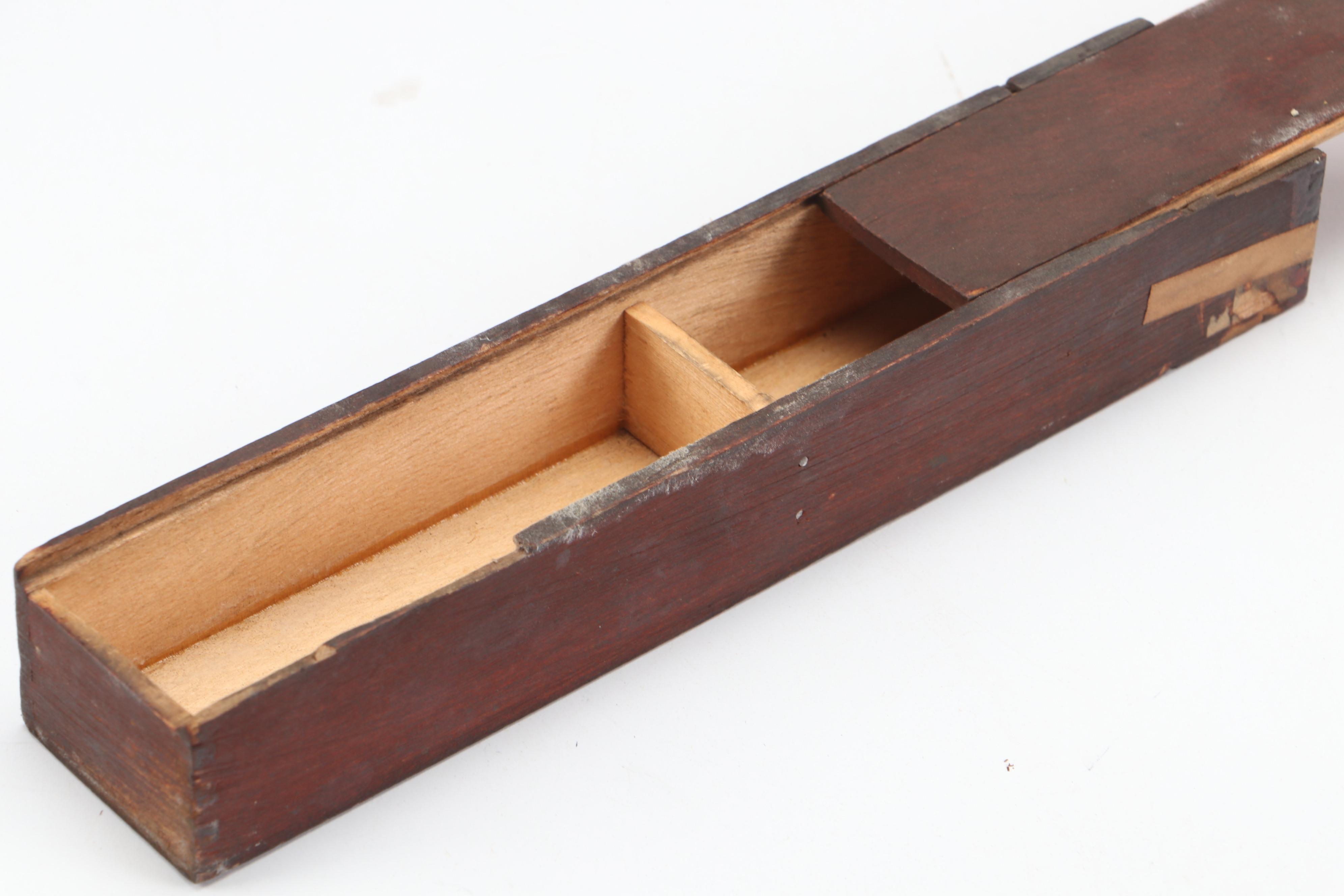 John Holland Pen Company Finished Wood Pen Display Cabinet