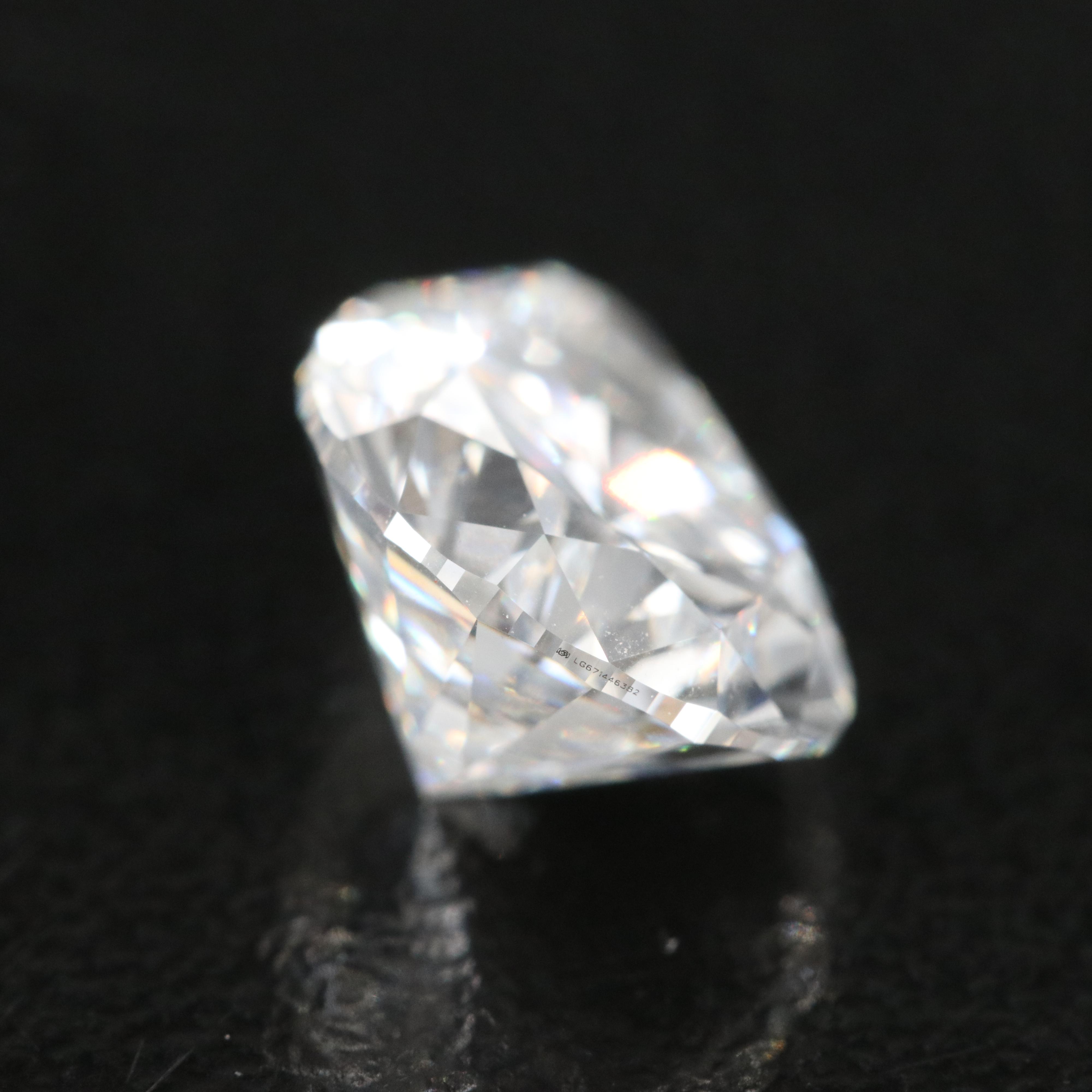 Loose 3.50 CT Lab Grown Diamond with IGI Report