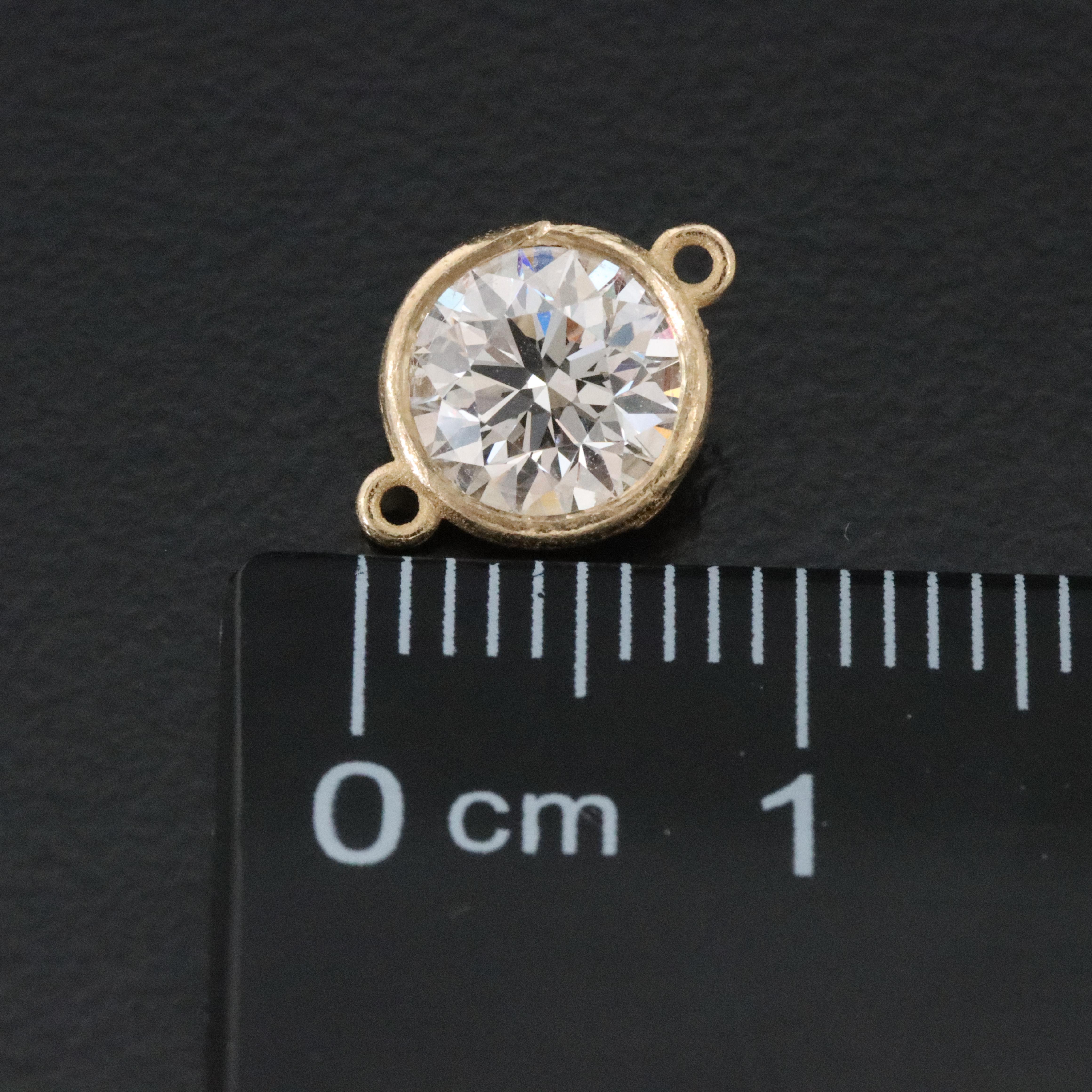 14K 0.98 CT Lab Grown Diamond Component