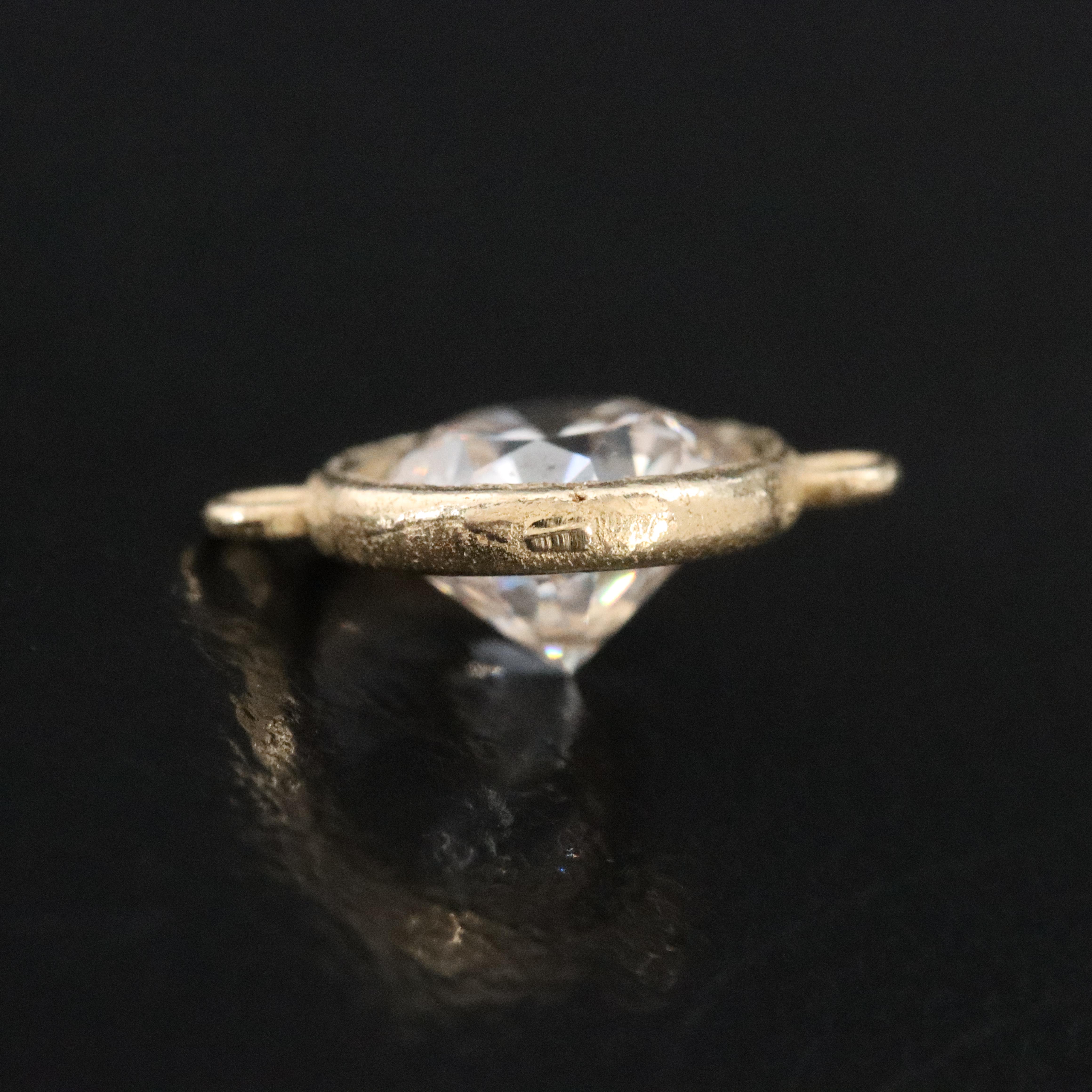 14K 0.98 CT Lab Grown Diamond Component