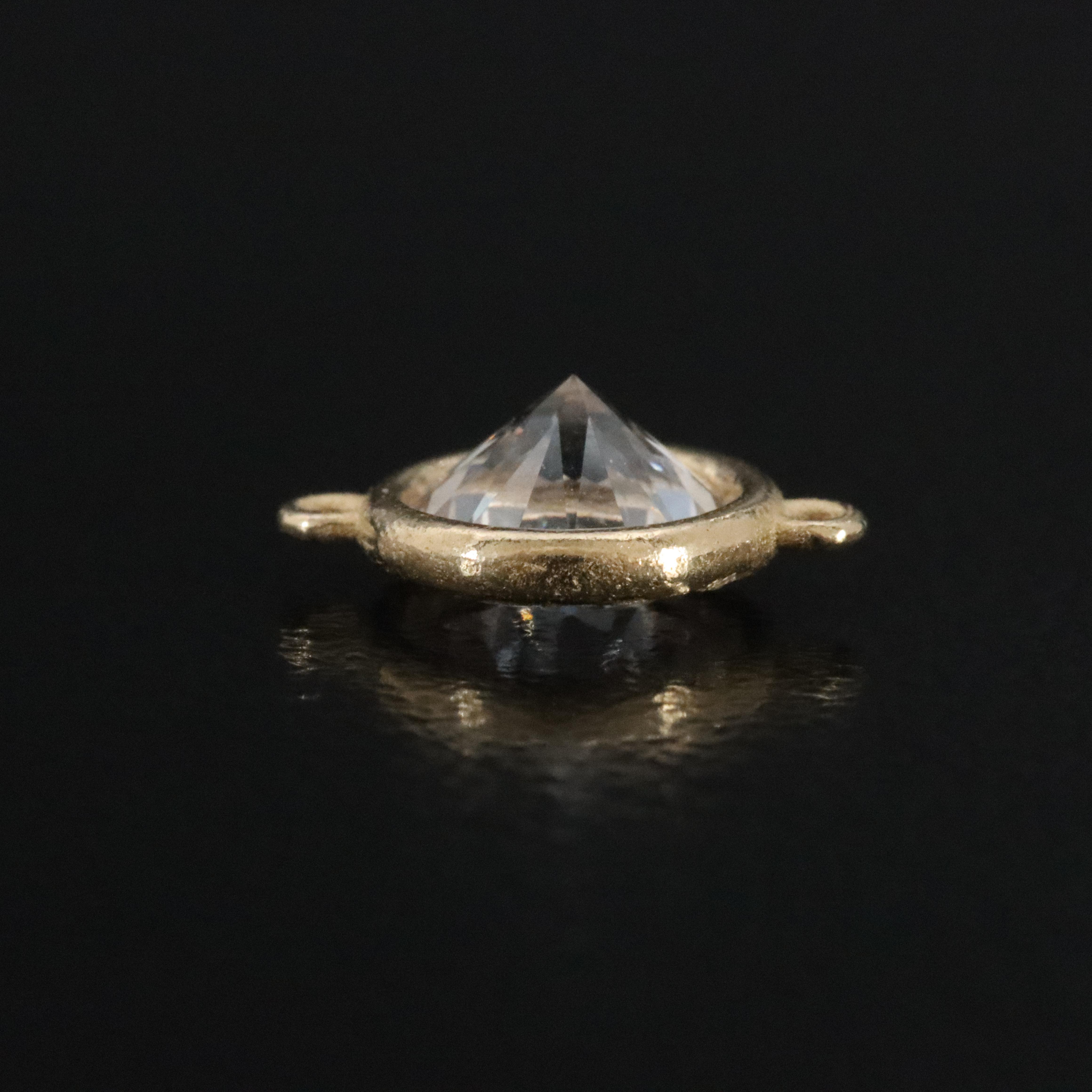 14K 0.98 CT Lab Grown Diamond Component