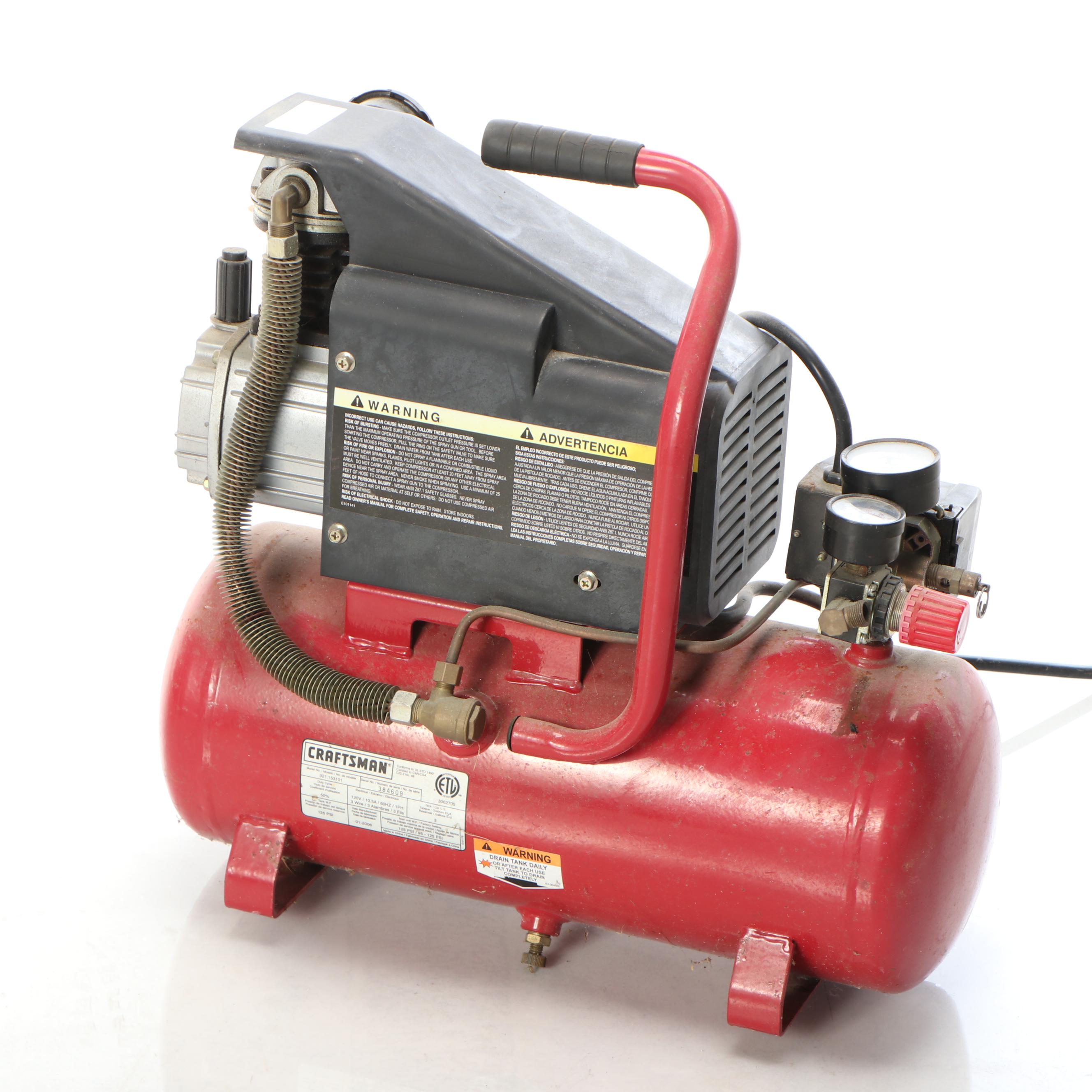 Craftsman 3 Gallon Portable Air Compressor