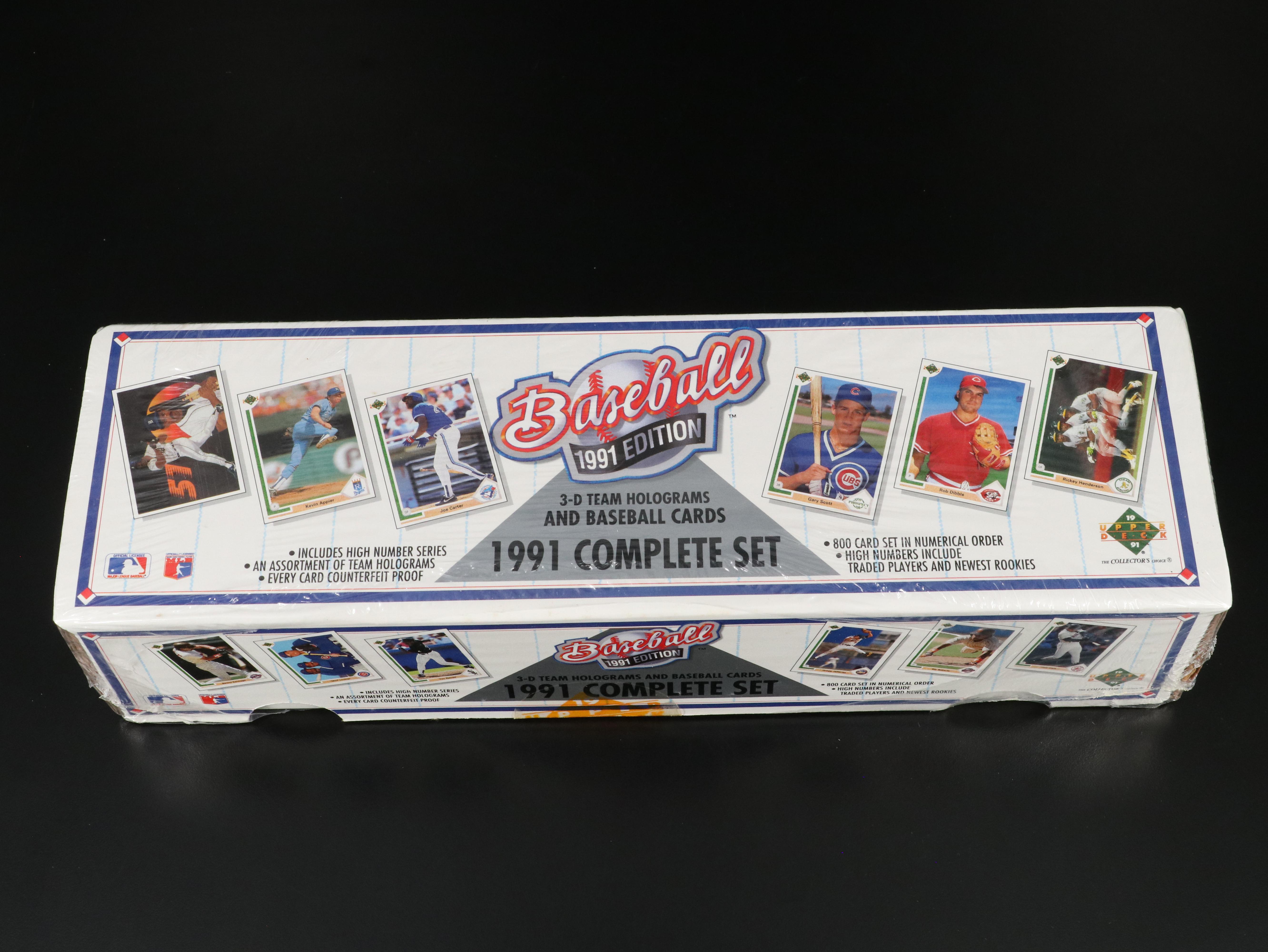 1989 and 1991 Upper Deck Sealed Baseball Card Sets