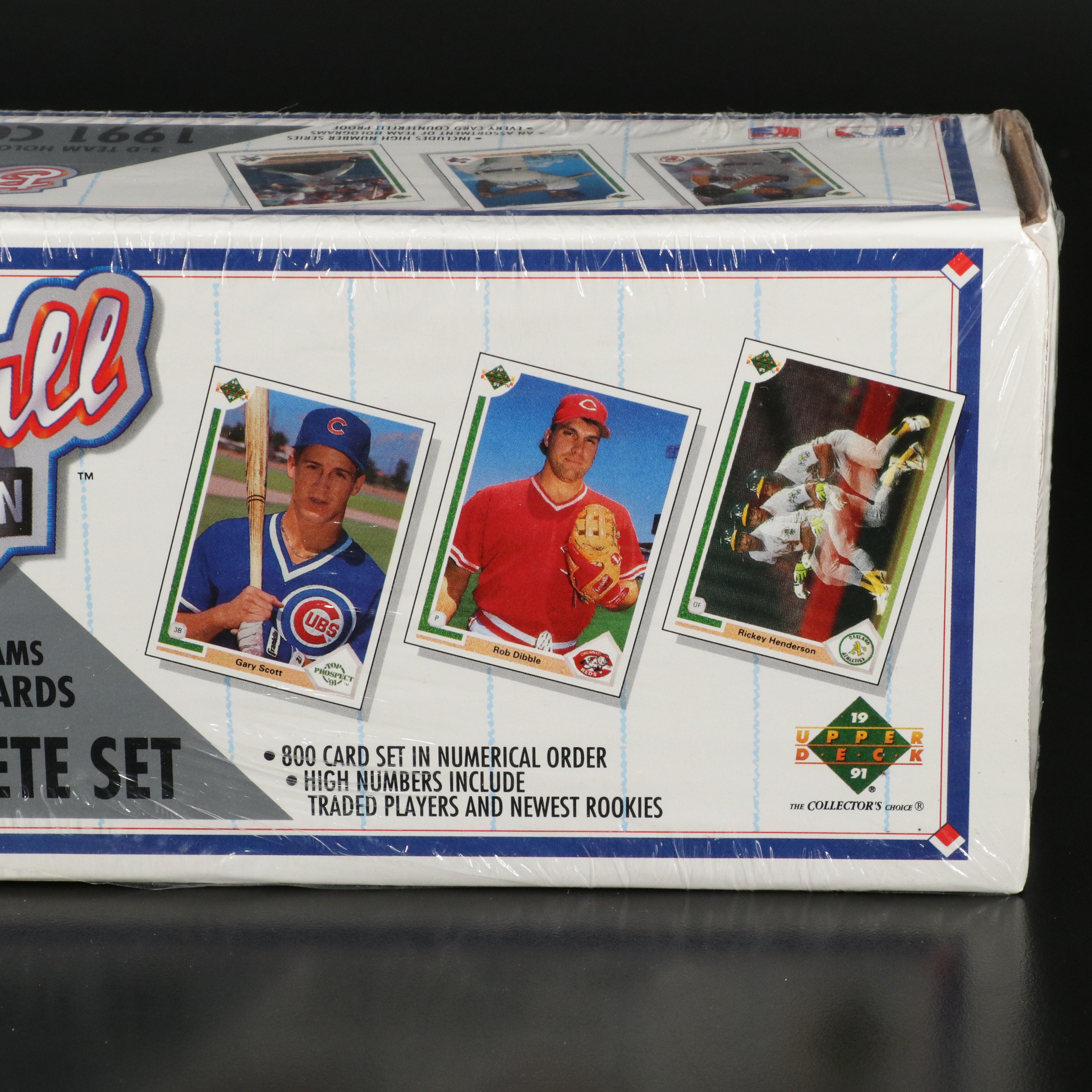 1989 and 1991 Upper Deck Sealed Baseball Card Sets