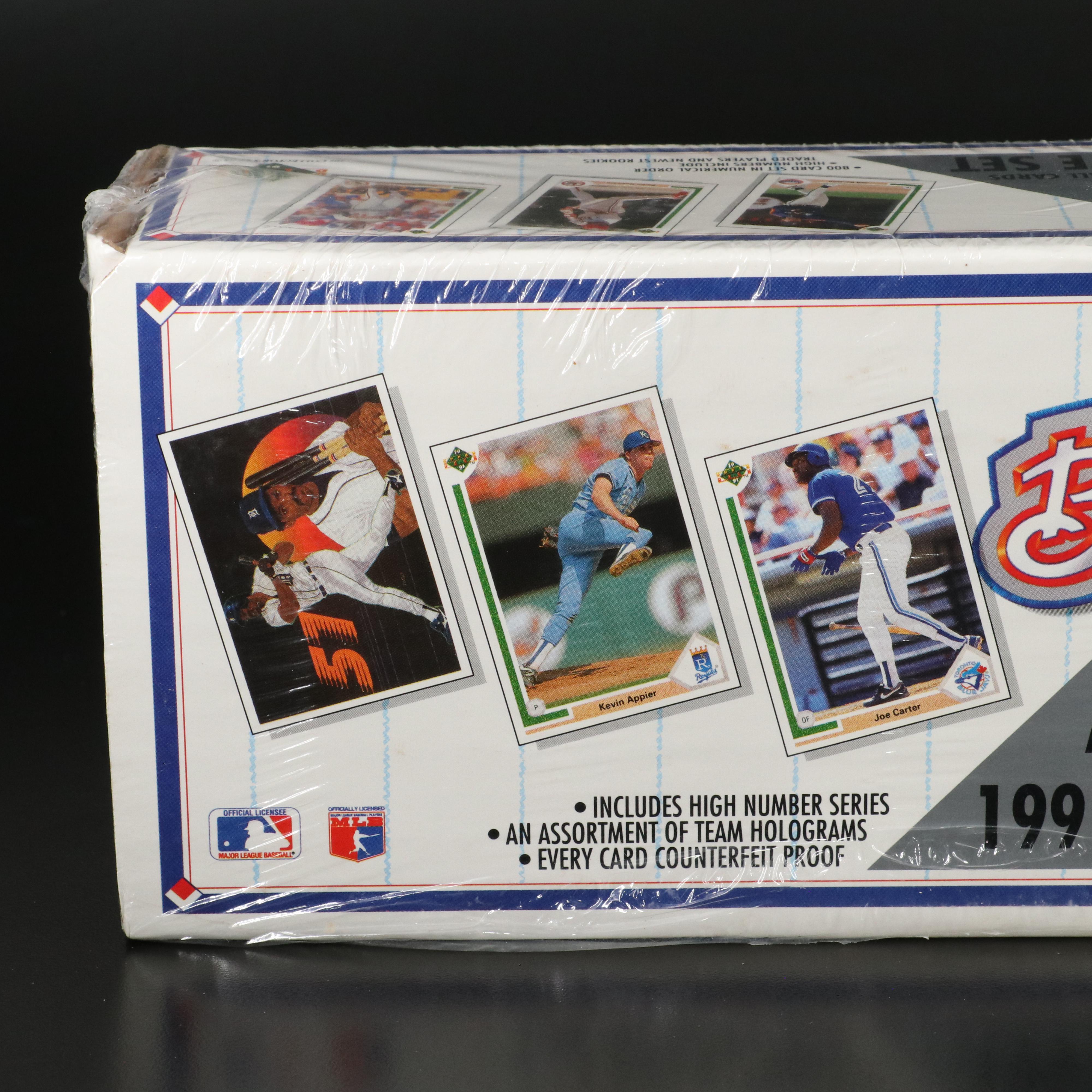 1989 and 1991 Upper Deck Sealed Baseball Card Sets