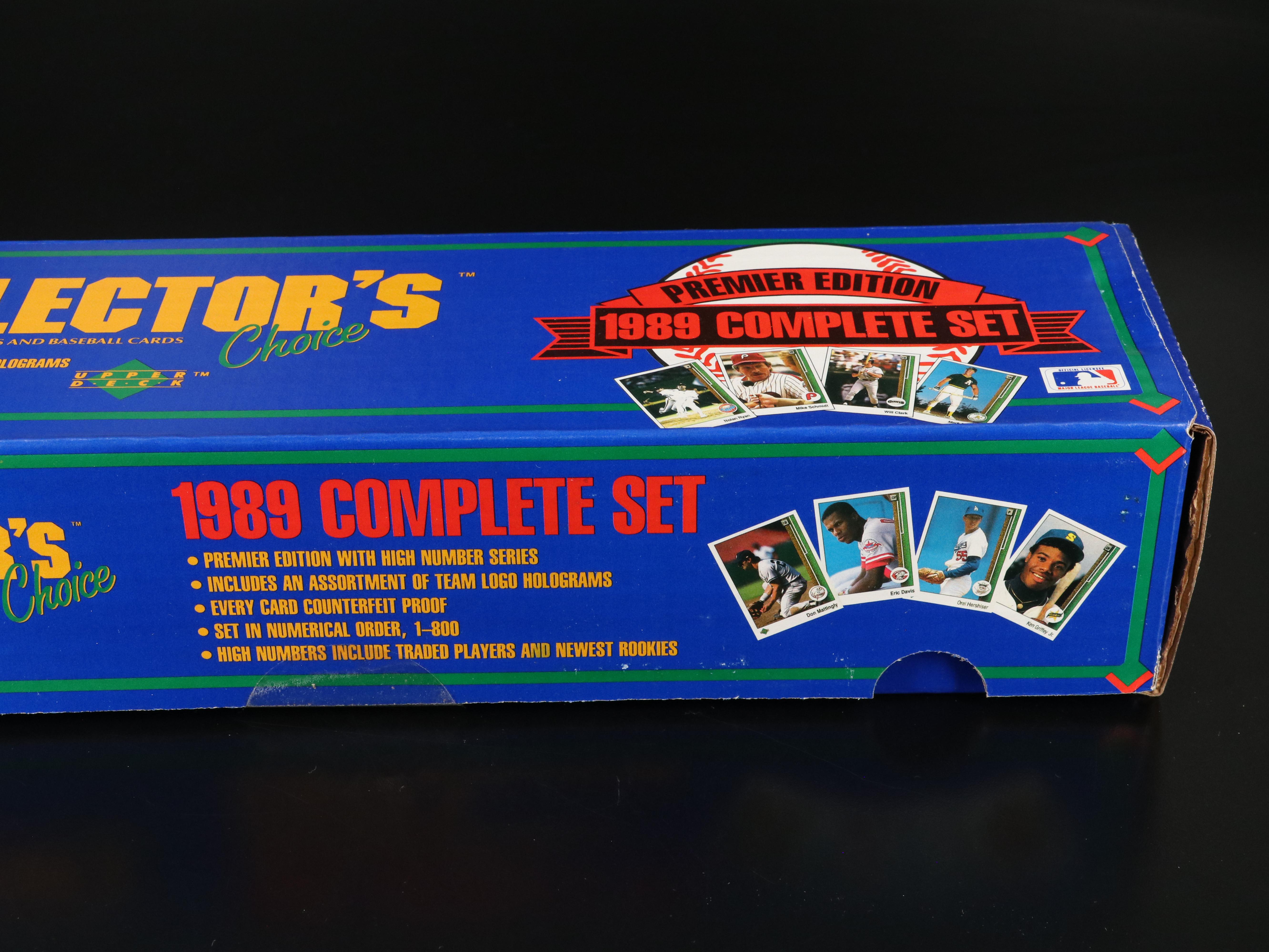 1989 and 1991 Upper Deck Sealed Baseball Card Sets