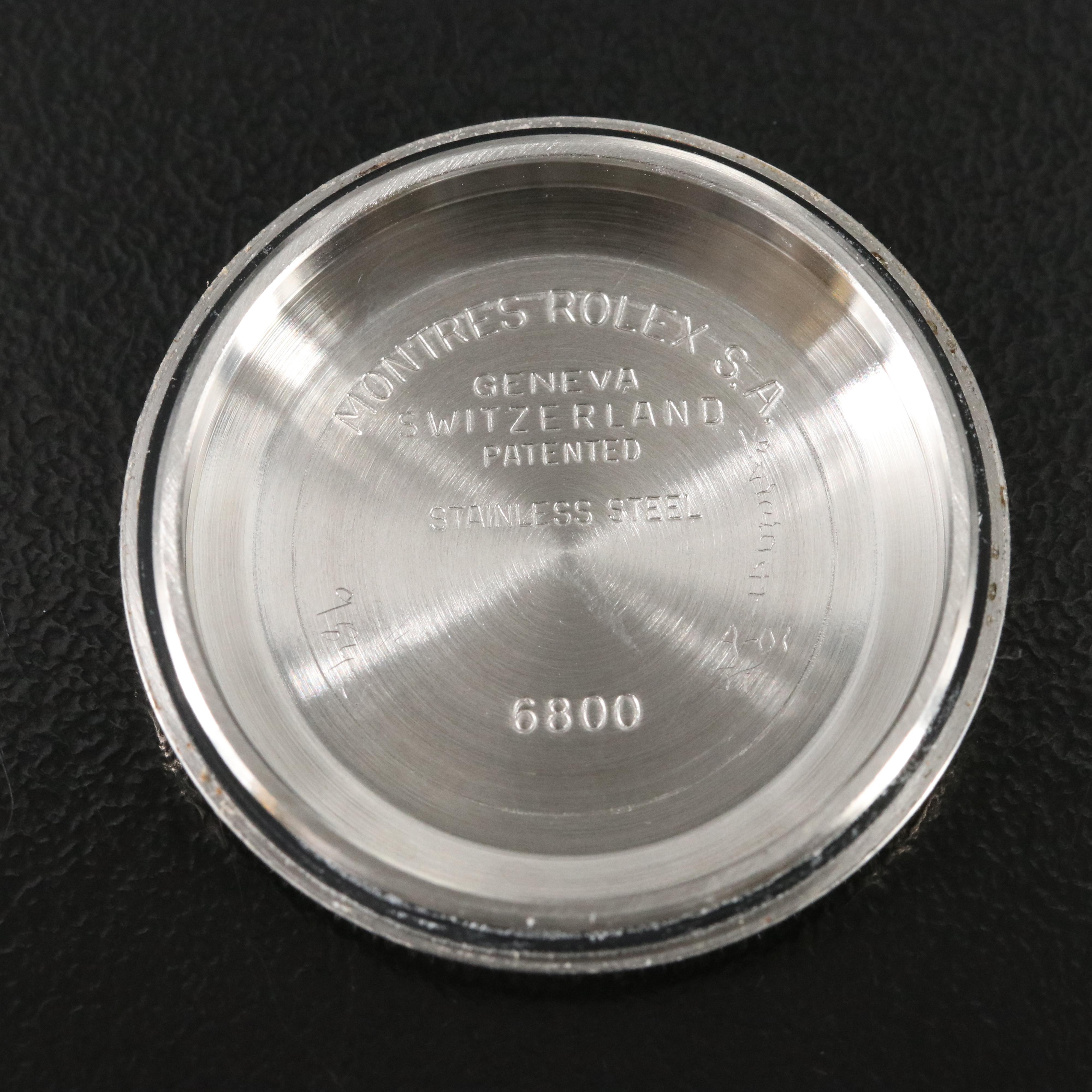 Rolex Datejust 6827 Custom Diamond Dial 31mm 18K Gold Steel Automatic Watch