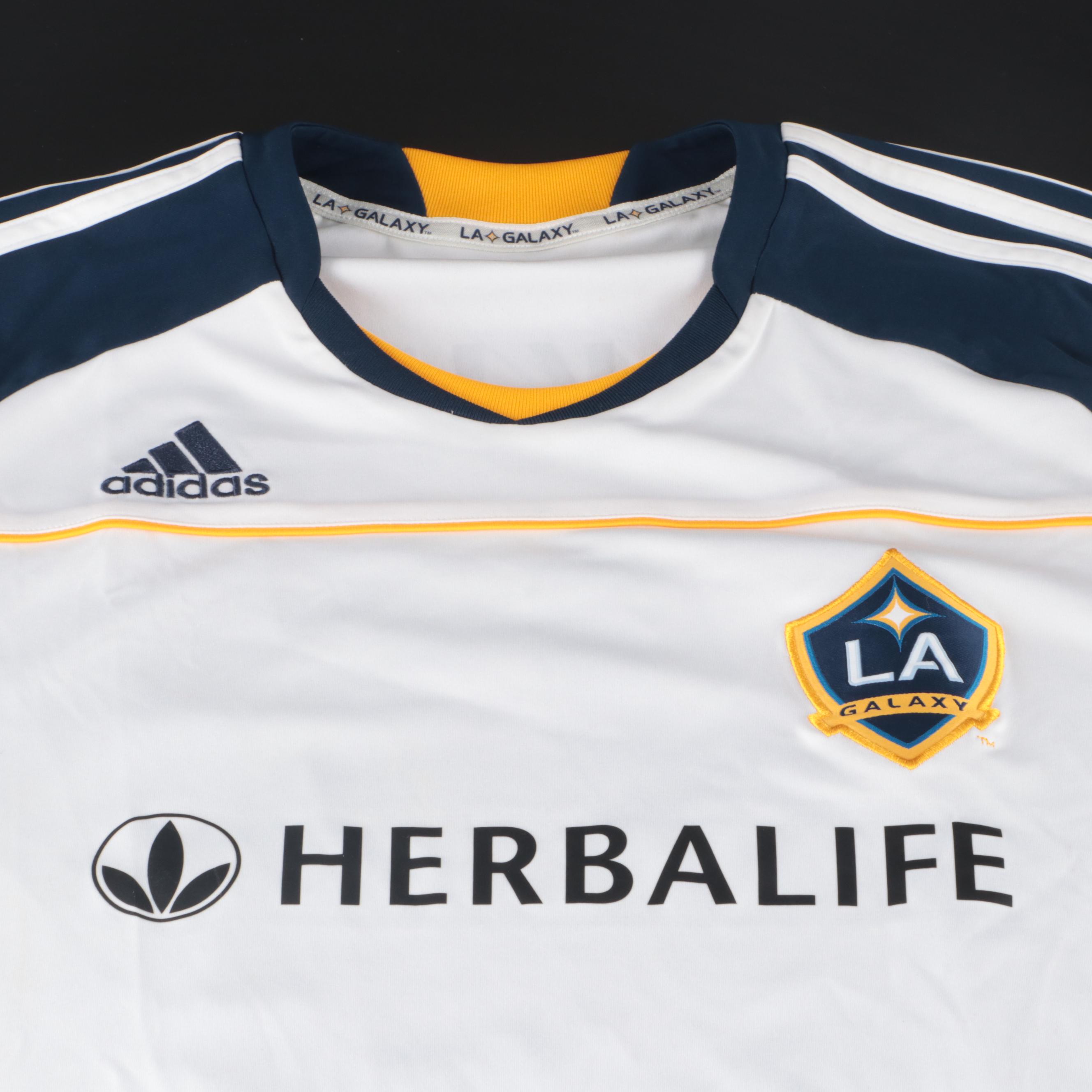 David Beckham LA Galaxy Soccer Jersey with Ron Oester Bobblehead and More