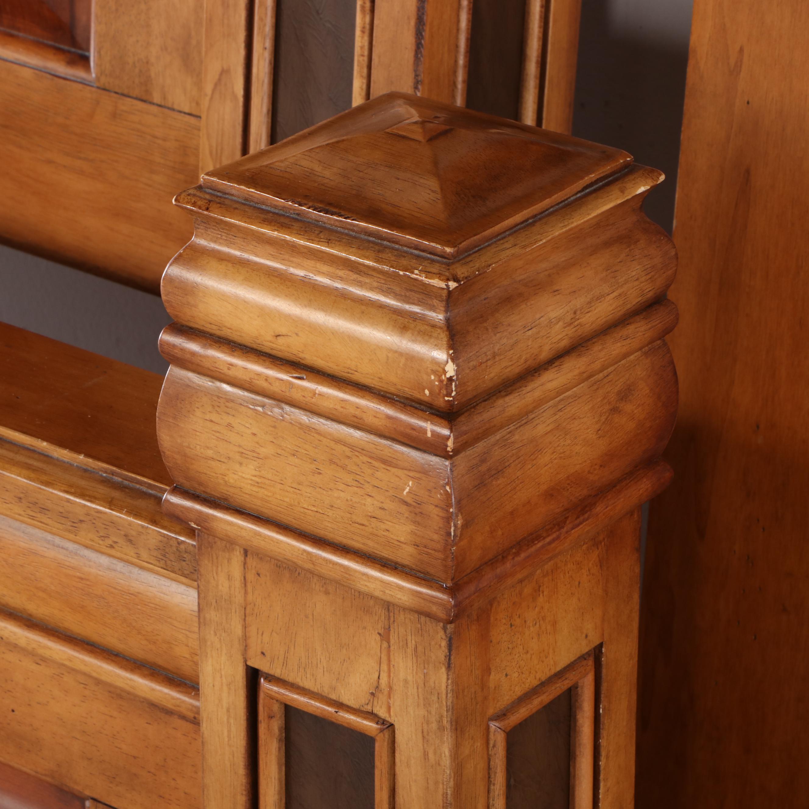 Dick Idol for Klaussner "Montana Reflections" King Size Bed Frame