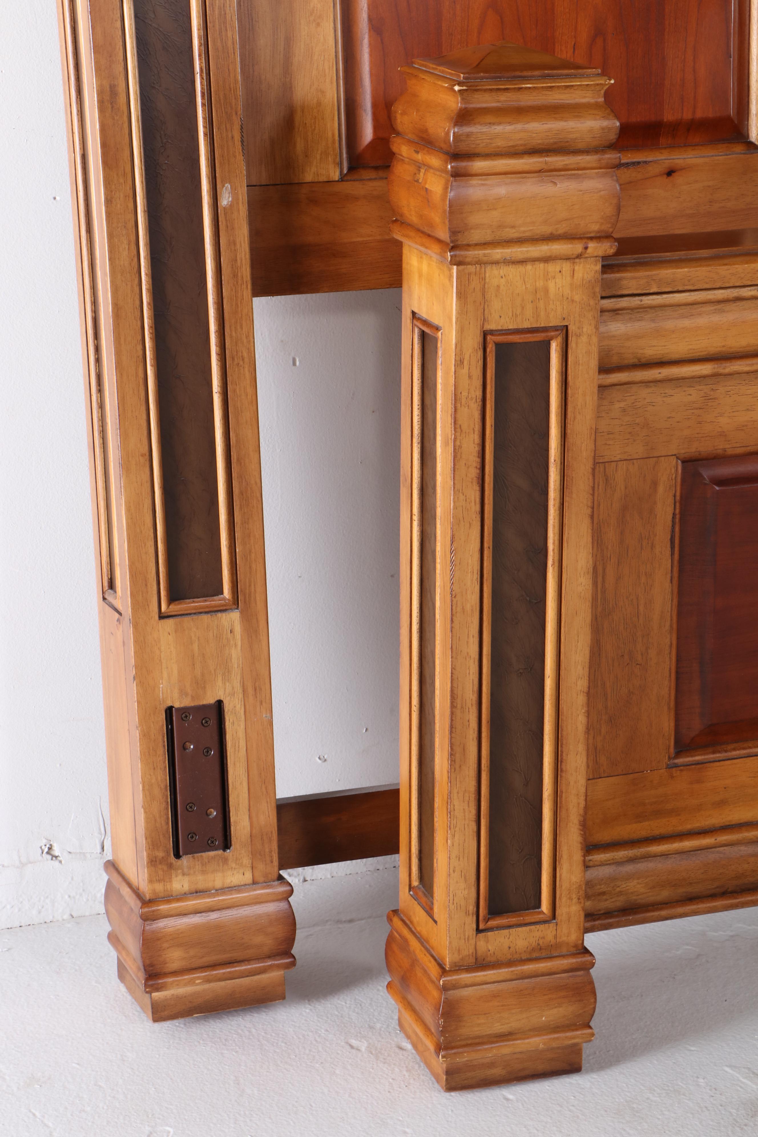 Dick Idol for Klaussner "Montana Reflections" King Size Bed Frame