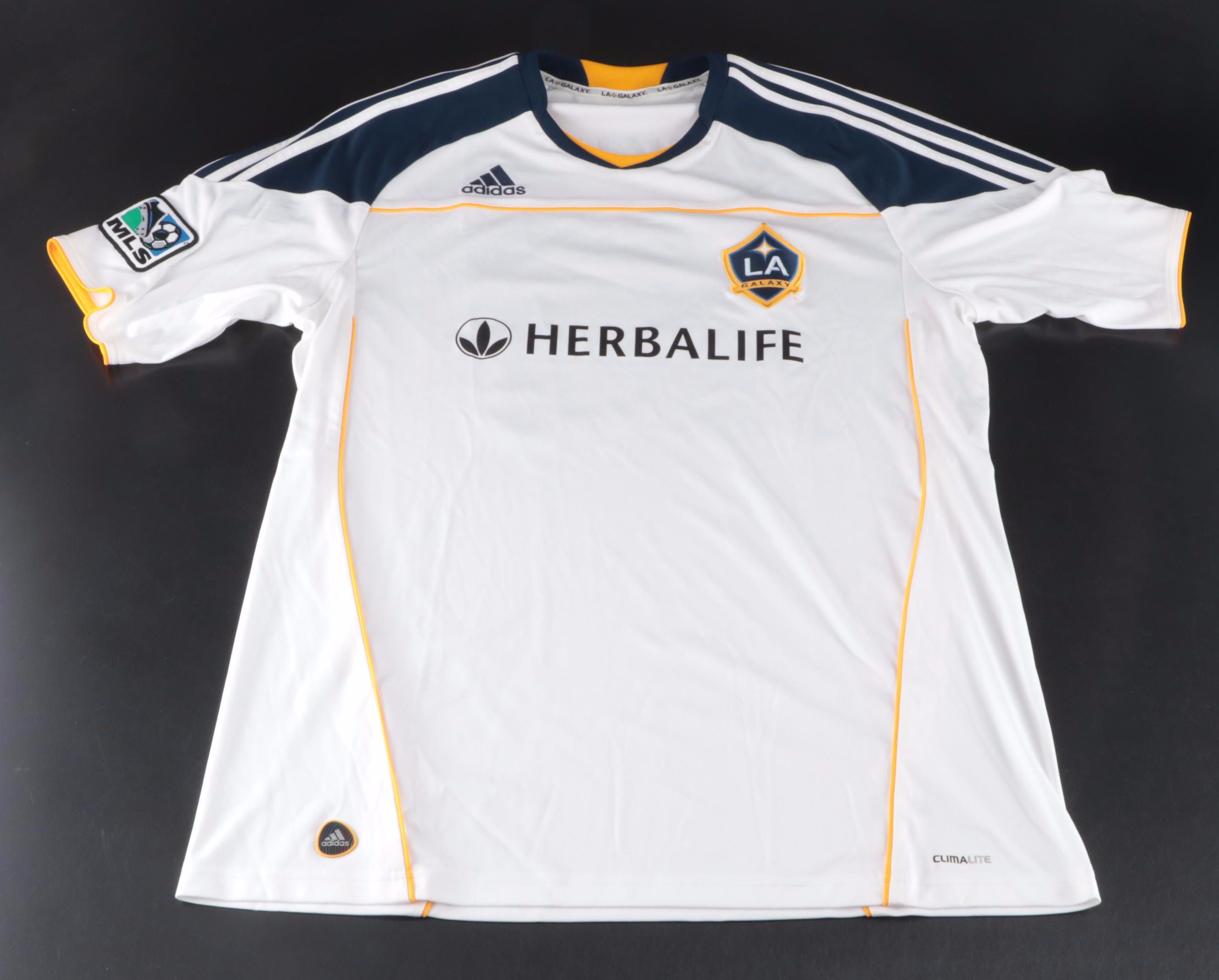 David Beckham LA Galaxy Soccer Jersey with Ron Oester Bobblehead and More