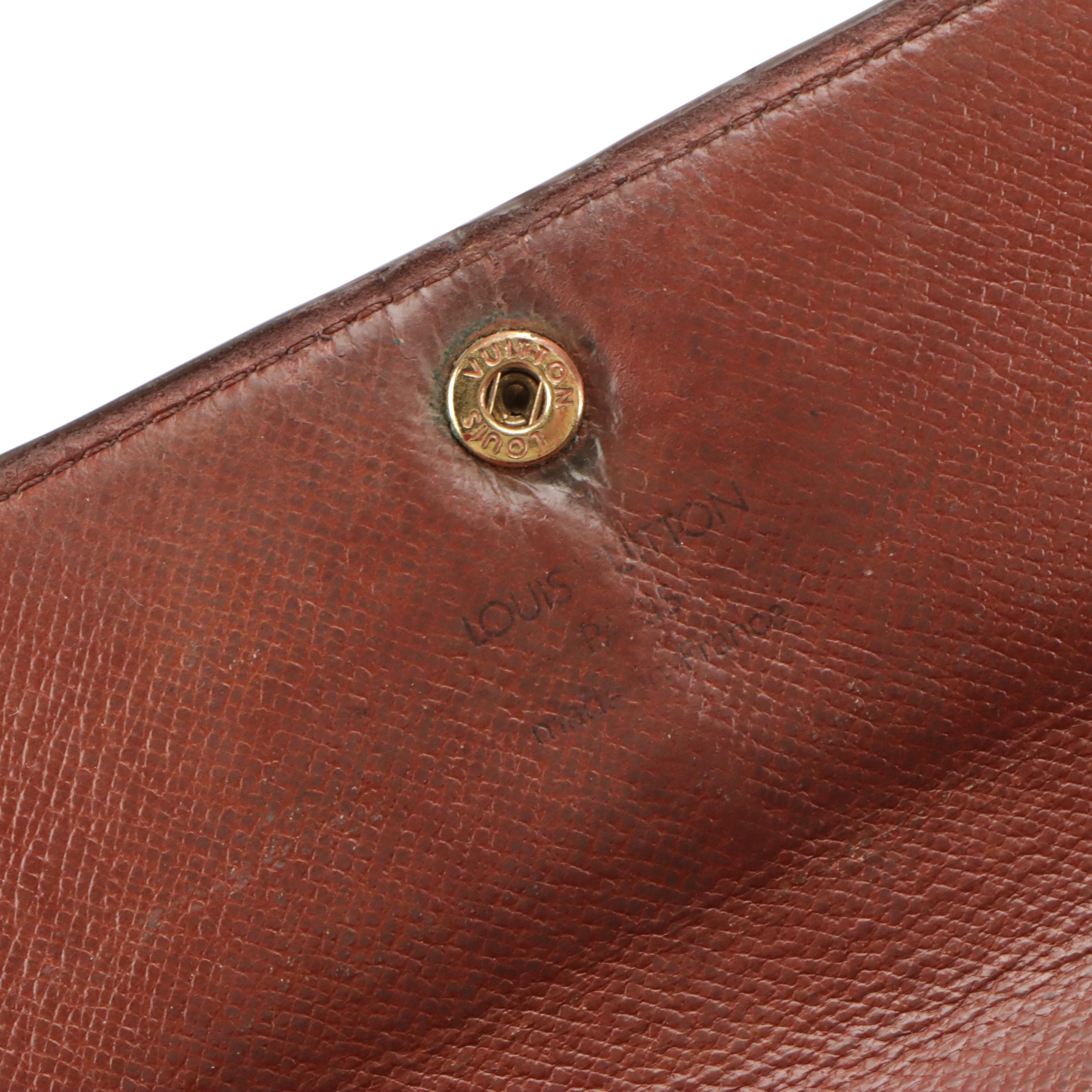 Louis Vuitton Sarah Wallet in Monogram Canvas