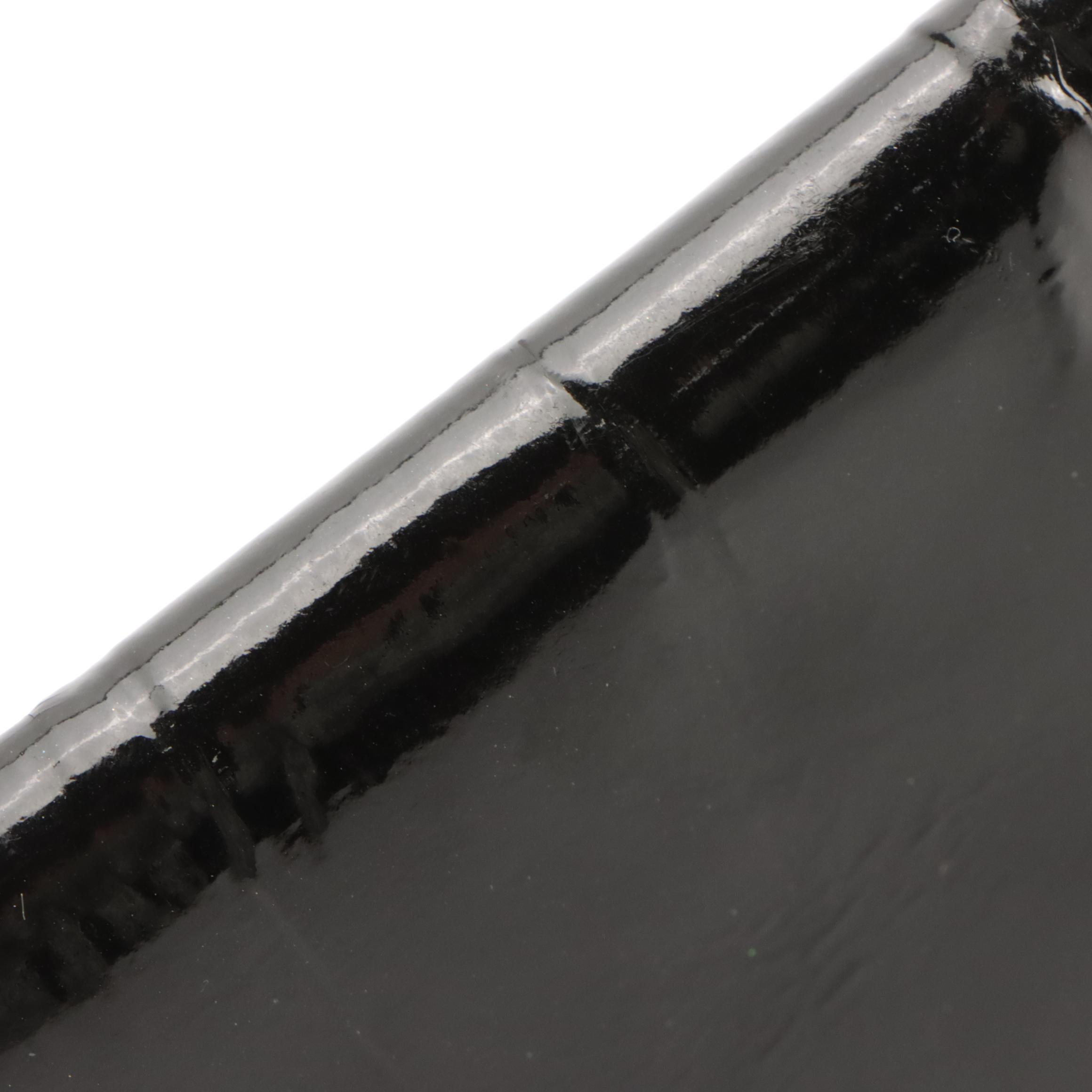 Gucci by Tom Ford Black Patent Leather Metal Strap Shoulder Bag