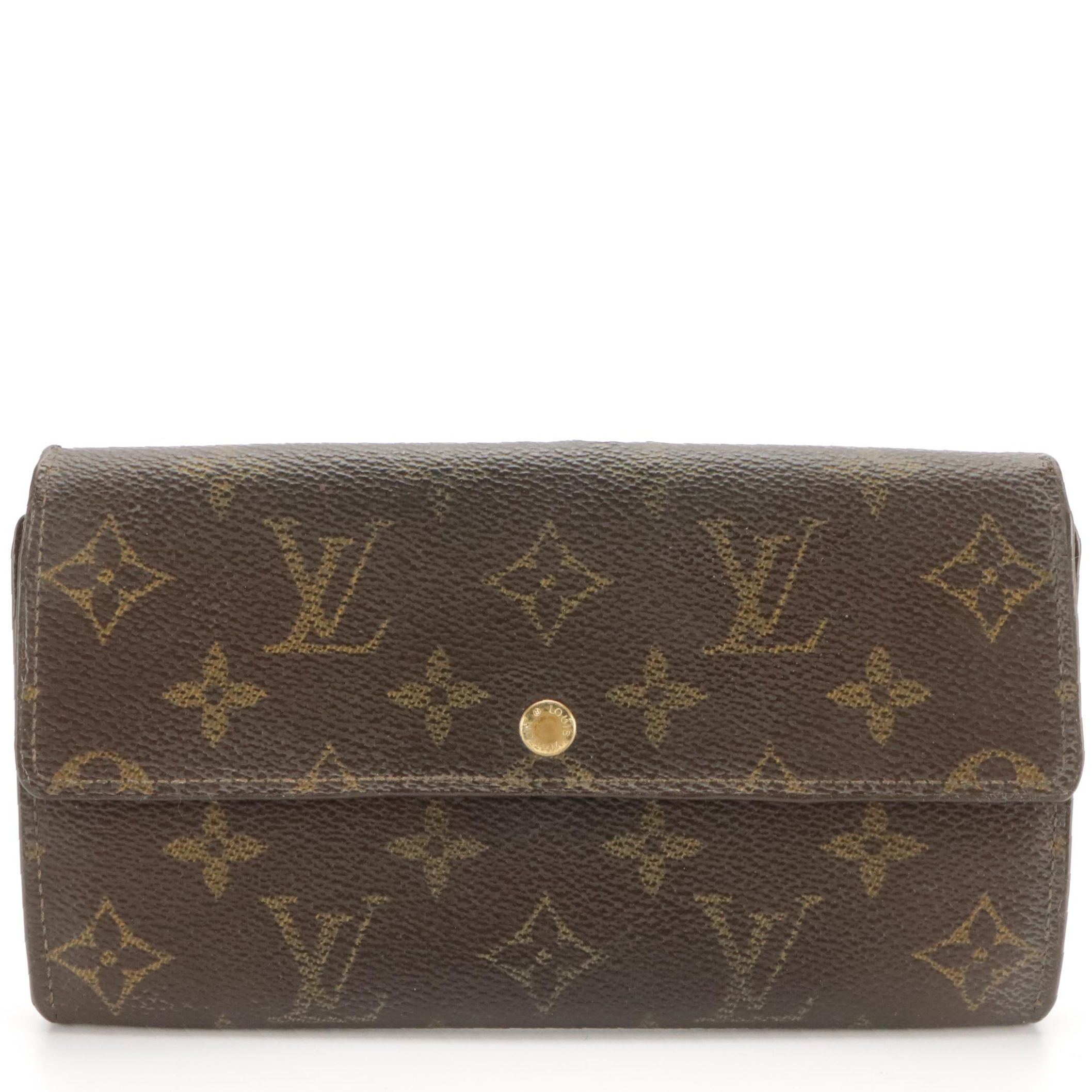 Louis Vuitton Sarah Wallet in Monogram Canvas