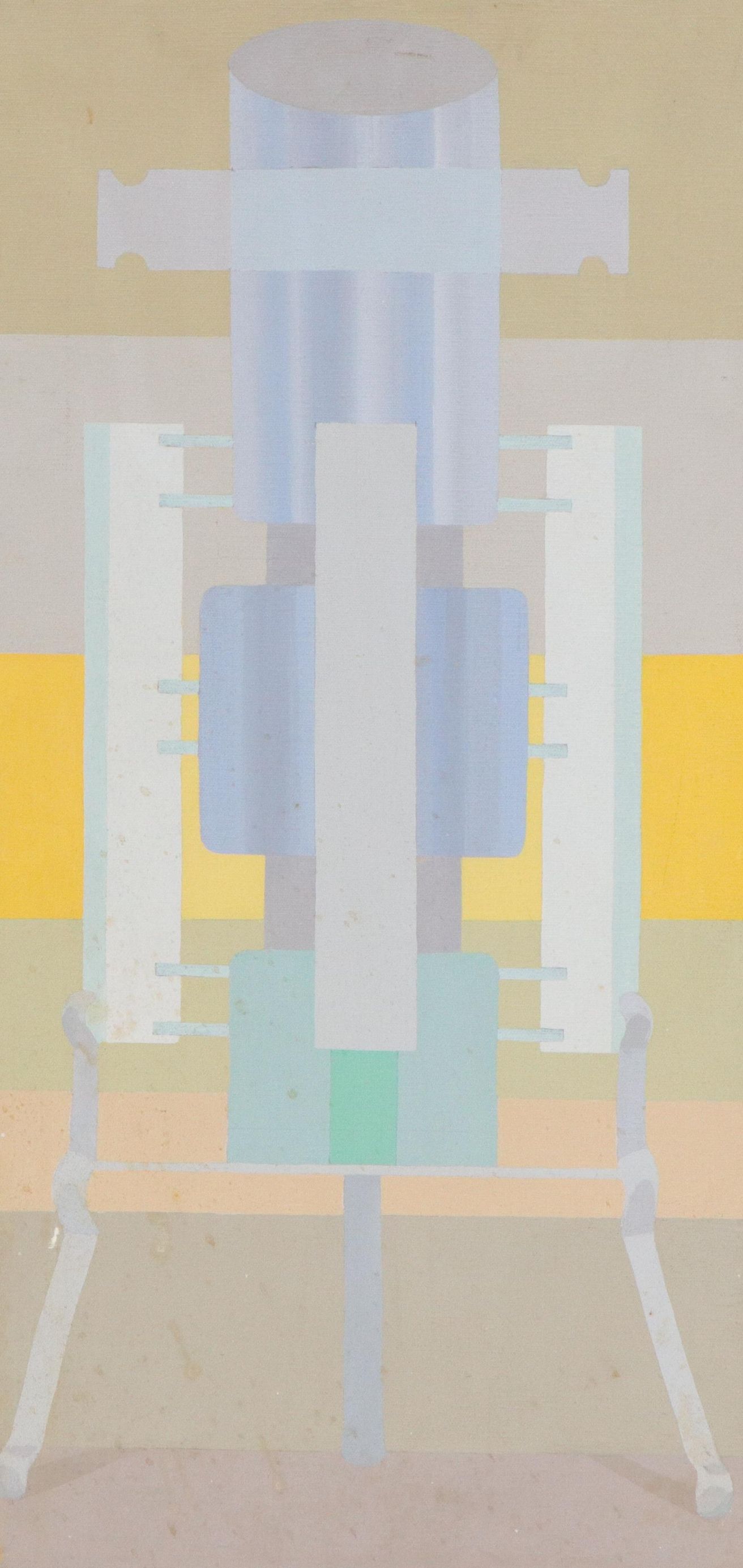 Abstract Geometric Acrylic Painting