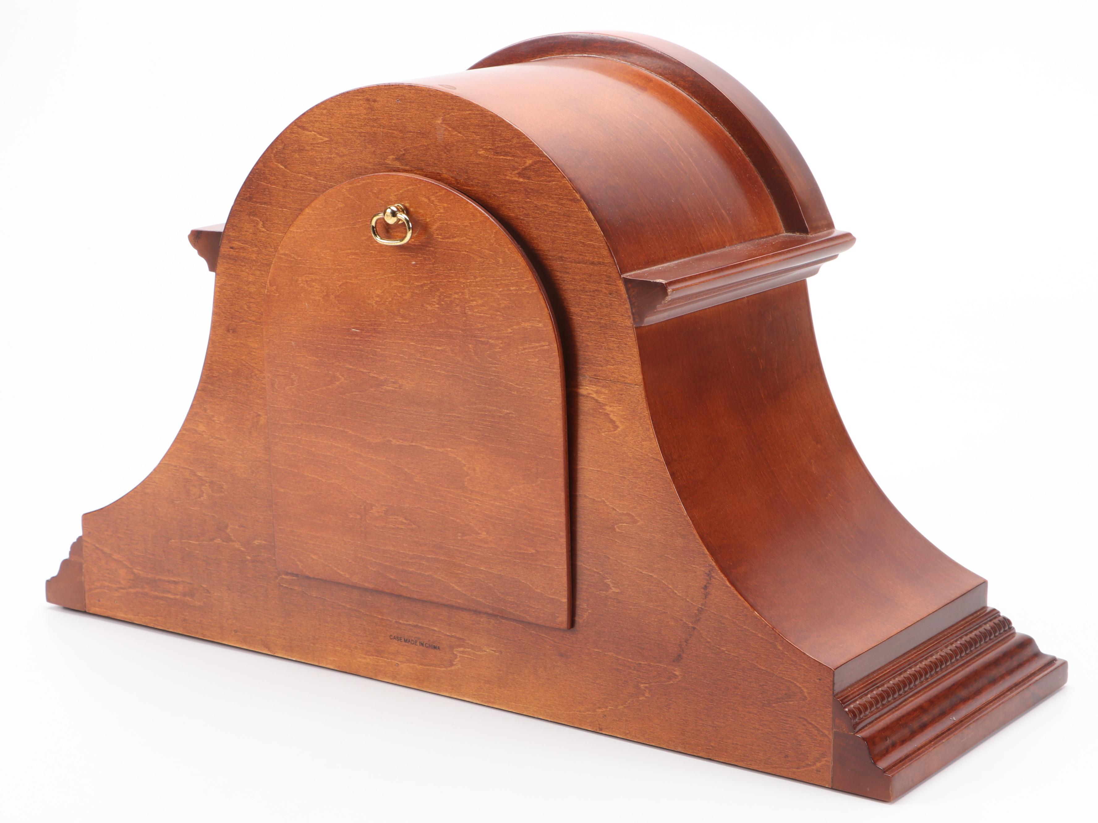 Howard Miller Carson Napoleon Hat Mantel Clock