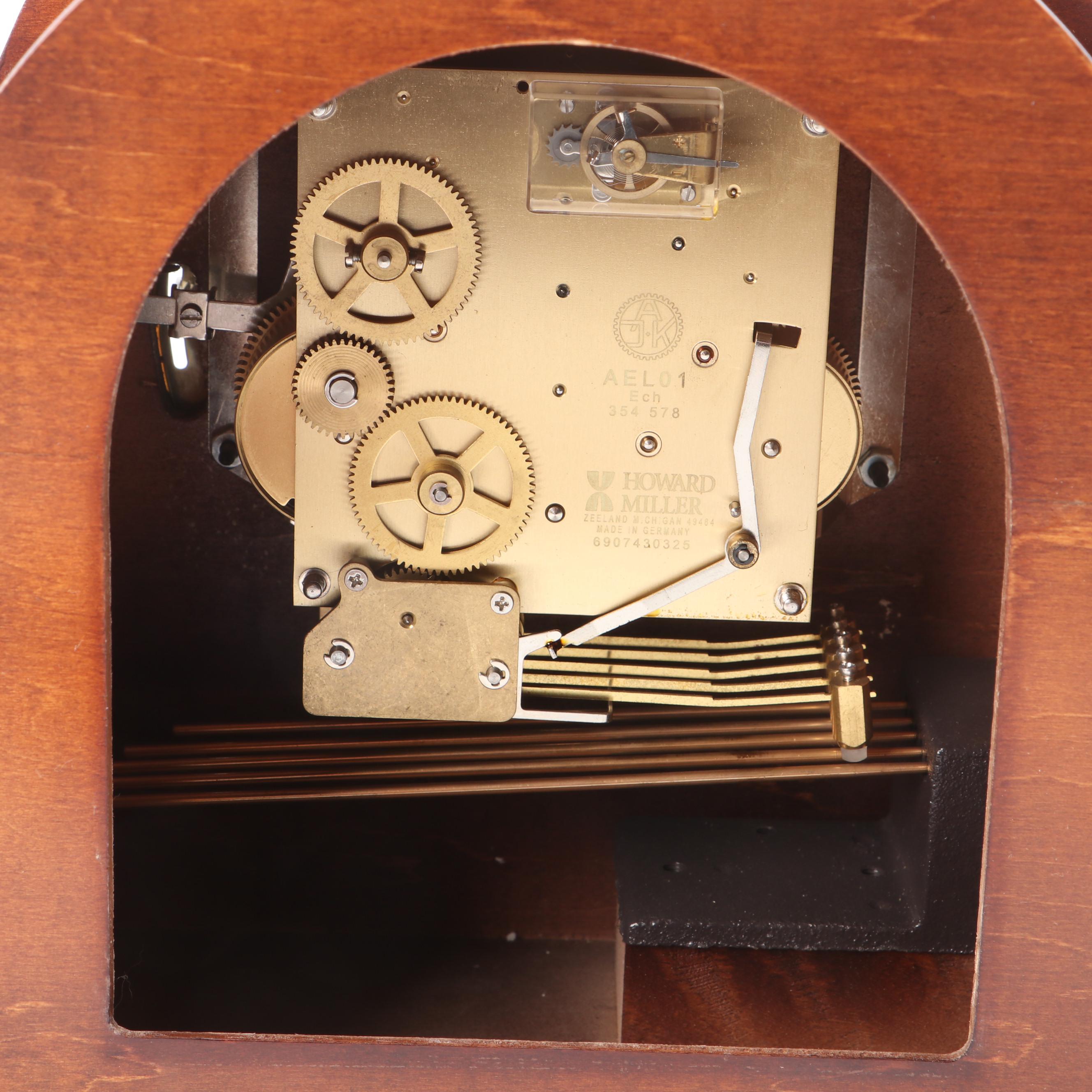 Howard Miller Carson Napoleon Hat Mantel Clock