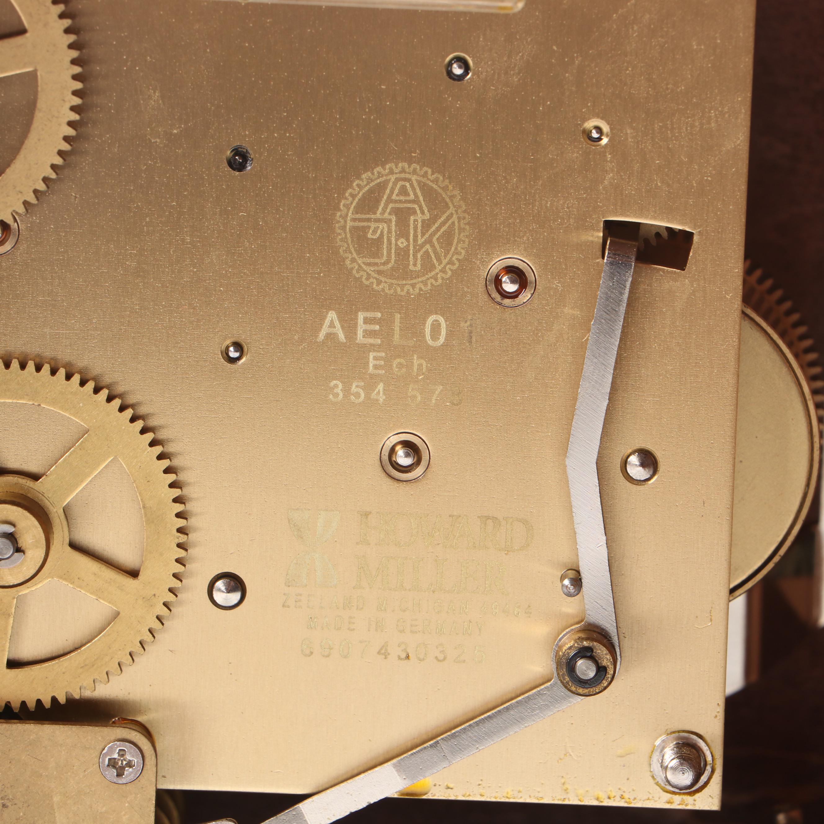 Howard Miller Carson Napoleon Hat Mantel Clock